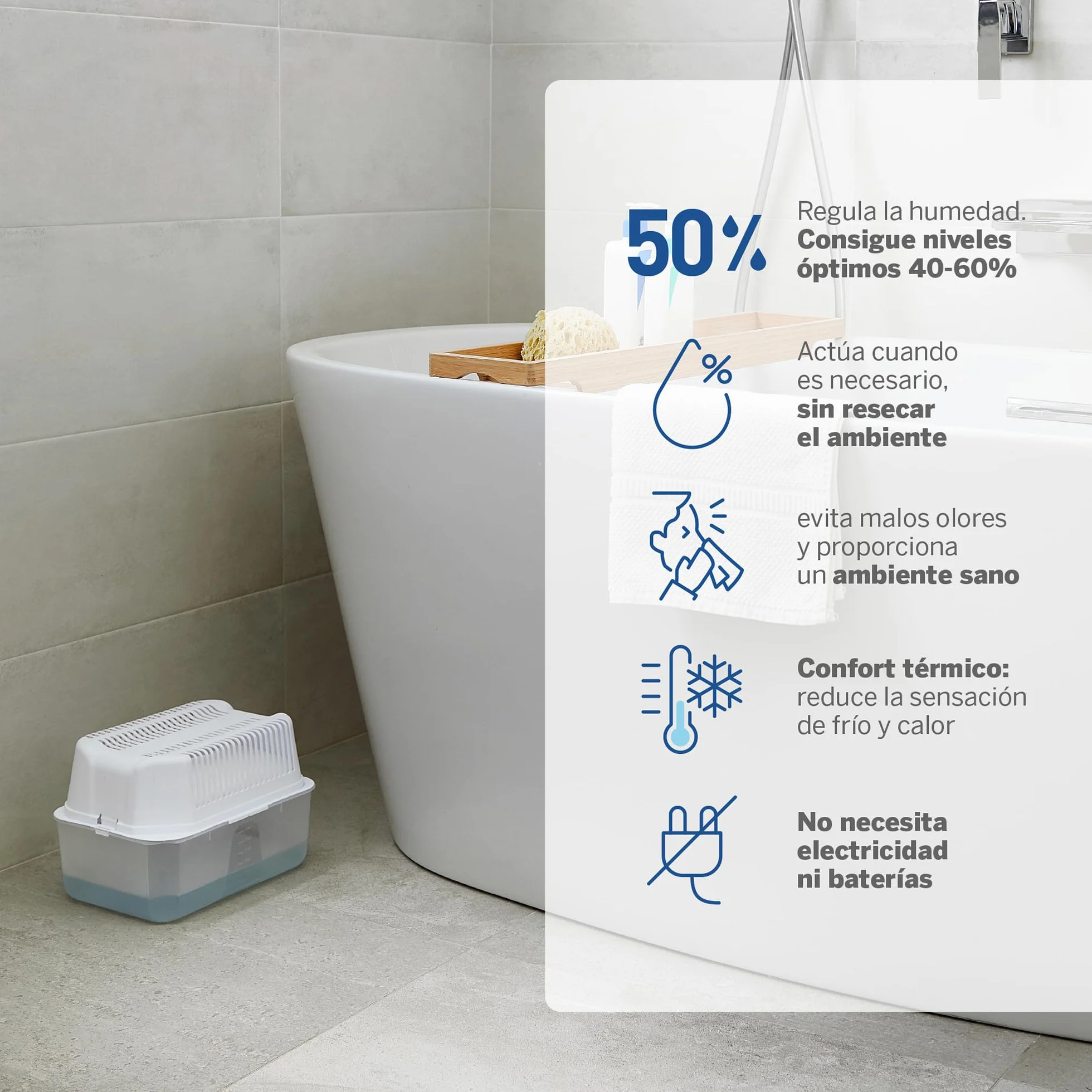 Recambio Deshumidificador 1kg Pack 4 Sin Perfume Absorbe Humedad 35 m² Compatible con Aparatos 1 kg Premium y Magnum