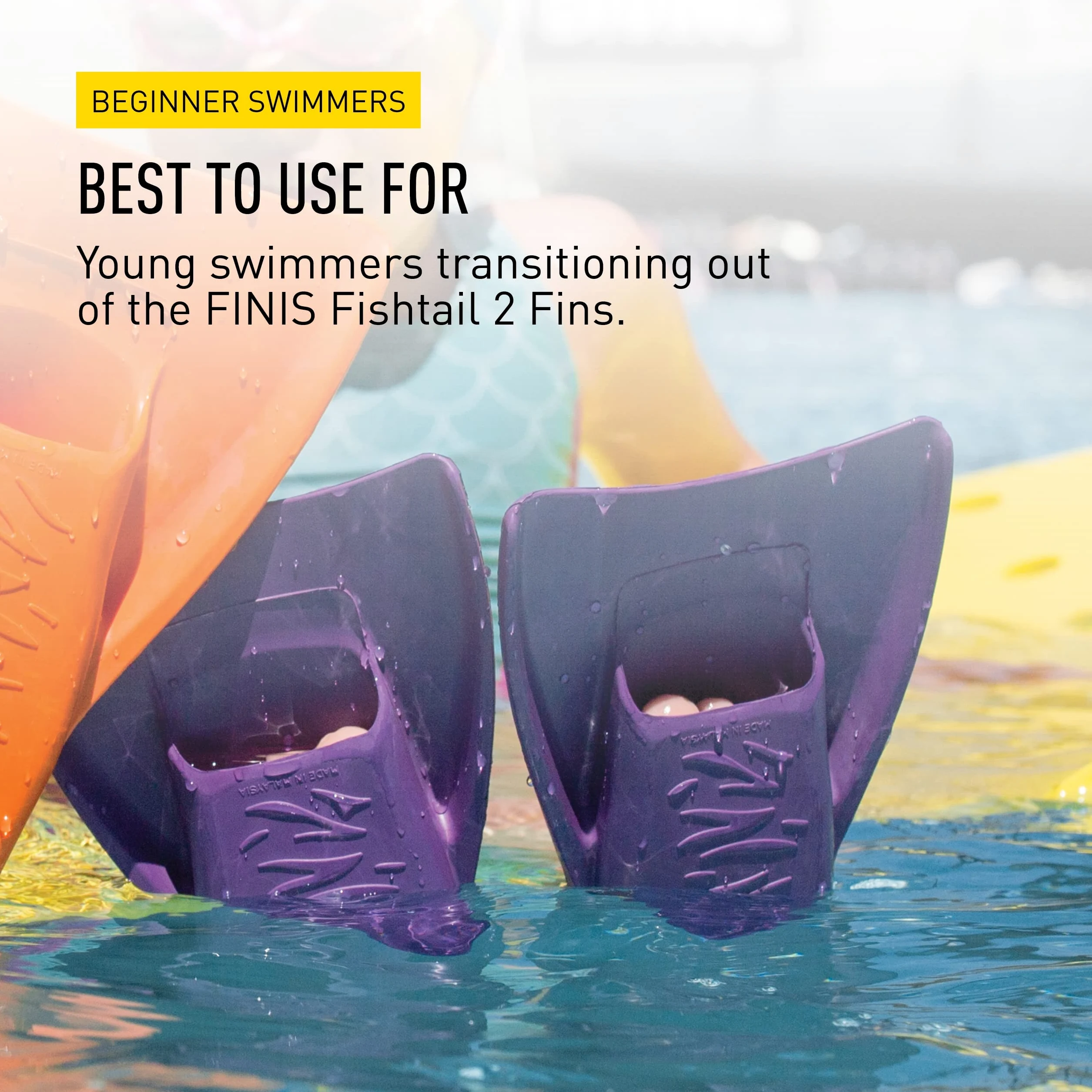 Finis Booster Aleta, Unisex niños
