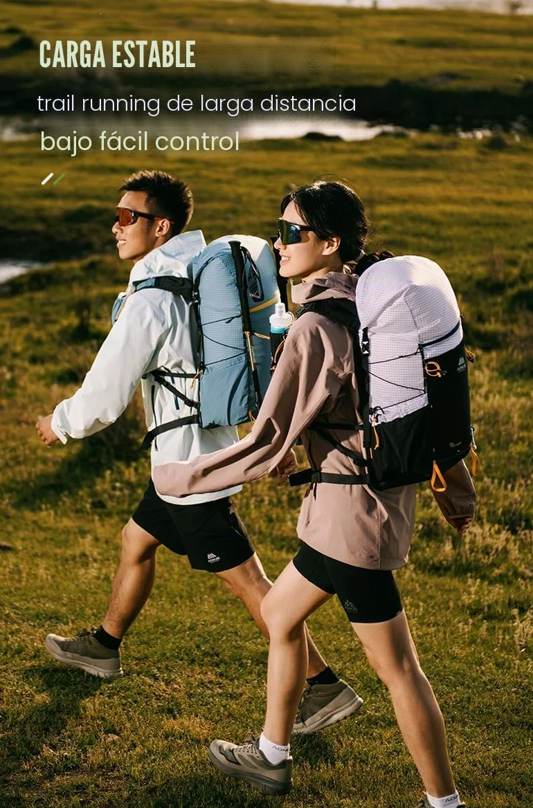 AONIJIE Mochila de escalada de gran capacidad de 30 l para acampar al aire libre, bolsa de viaje para senderismo, trekking, montañismo