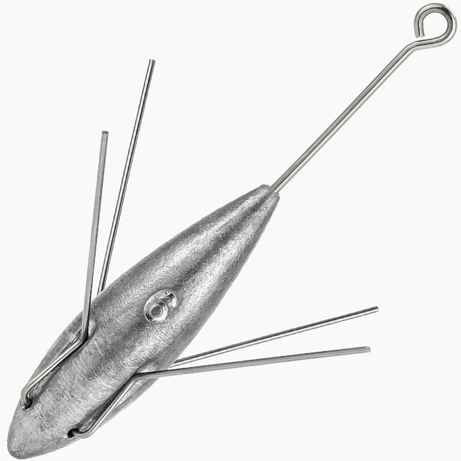 Dr.Fish Paquete de 5 plomos de araña Sputnik de 2 a 10 onzas para pesca de surf, pirámide, agua salada, playa, pesca en el mar
