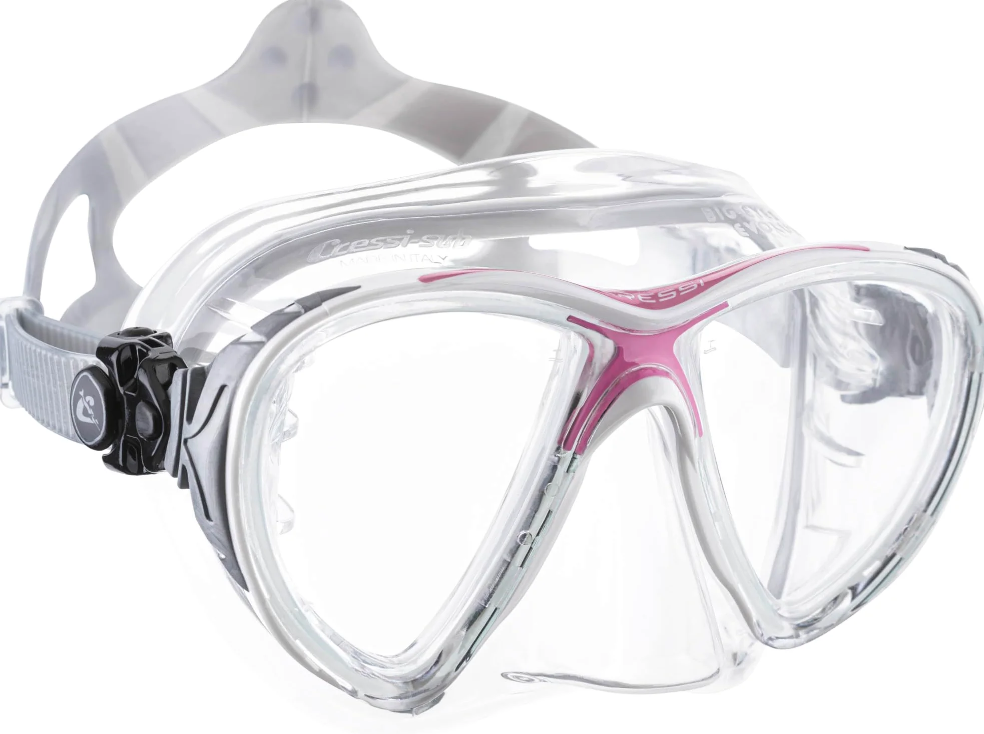 CRESSI Men's Big Eyes Evolution Scuba Diving and Snorkeling Mask