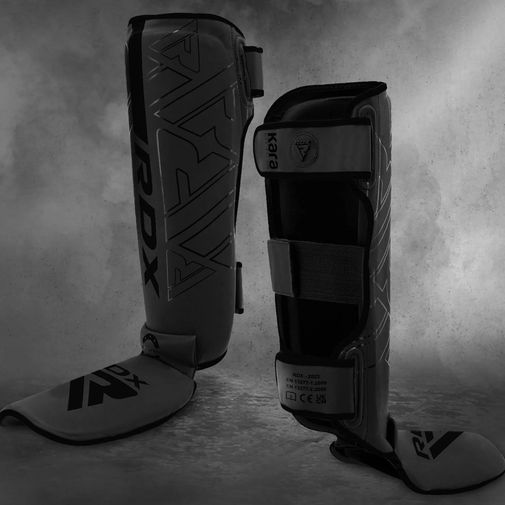 RDX Espinilleras Kick Boxing Muay Thai MMA Protección Maya Hide Cuero Kara Entrenamiento Boxeo