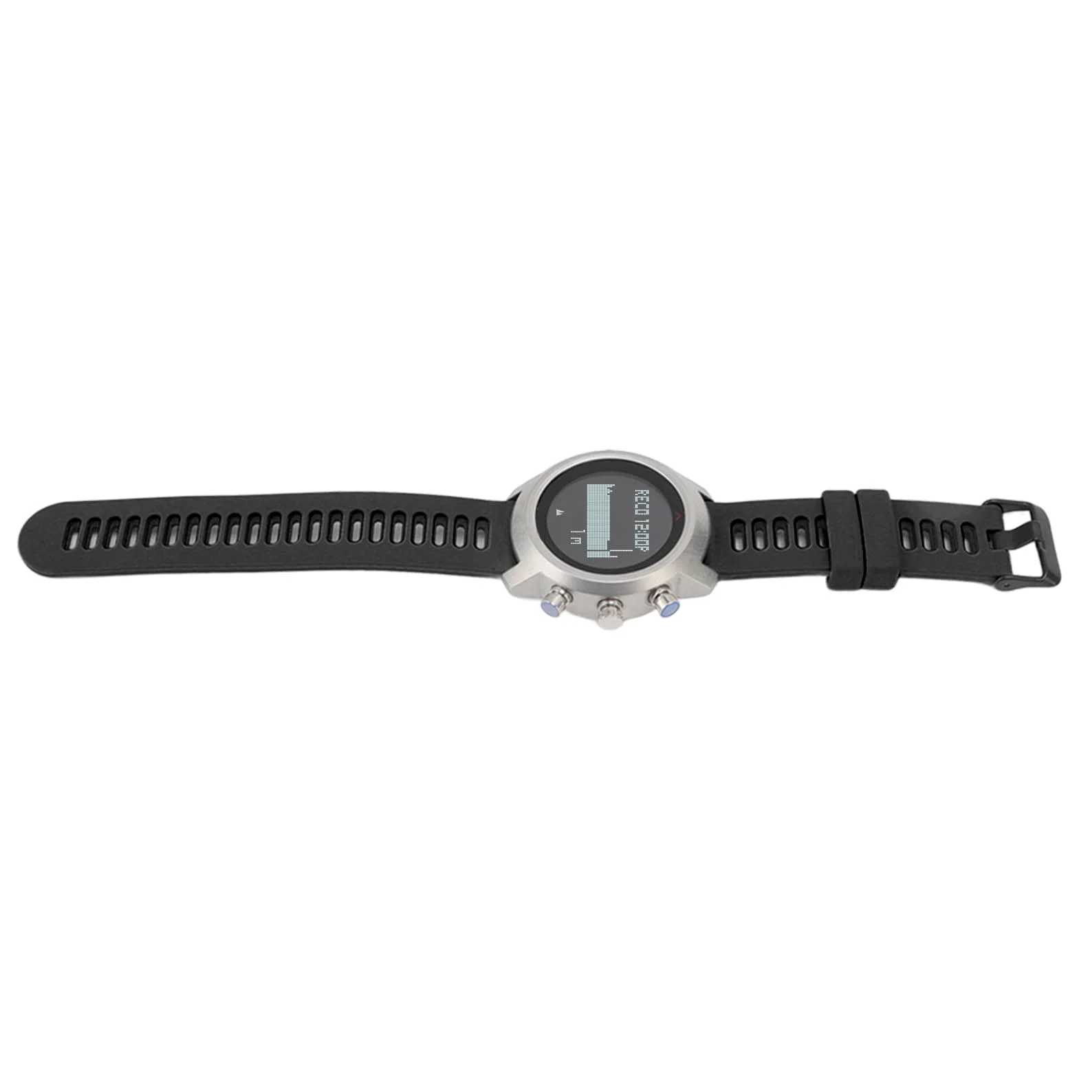 Reloj Deportivo Multifuncional Eléctrico Pantalla Táctil para Buceo Impermeable Actividades Al Aire Acero Inoxidable 1 Unidad (Negra)