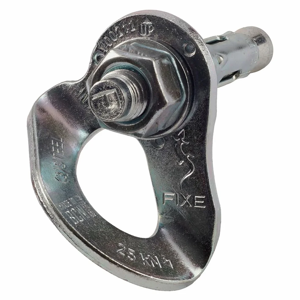 FIXE Plaqueta 1 con Parabolt en Acero Ecotri Anclaje de Expansión 25 kN Certificada EN959 UIAA