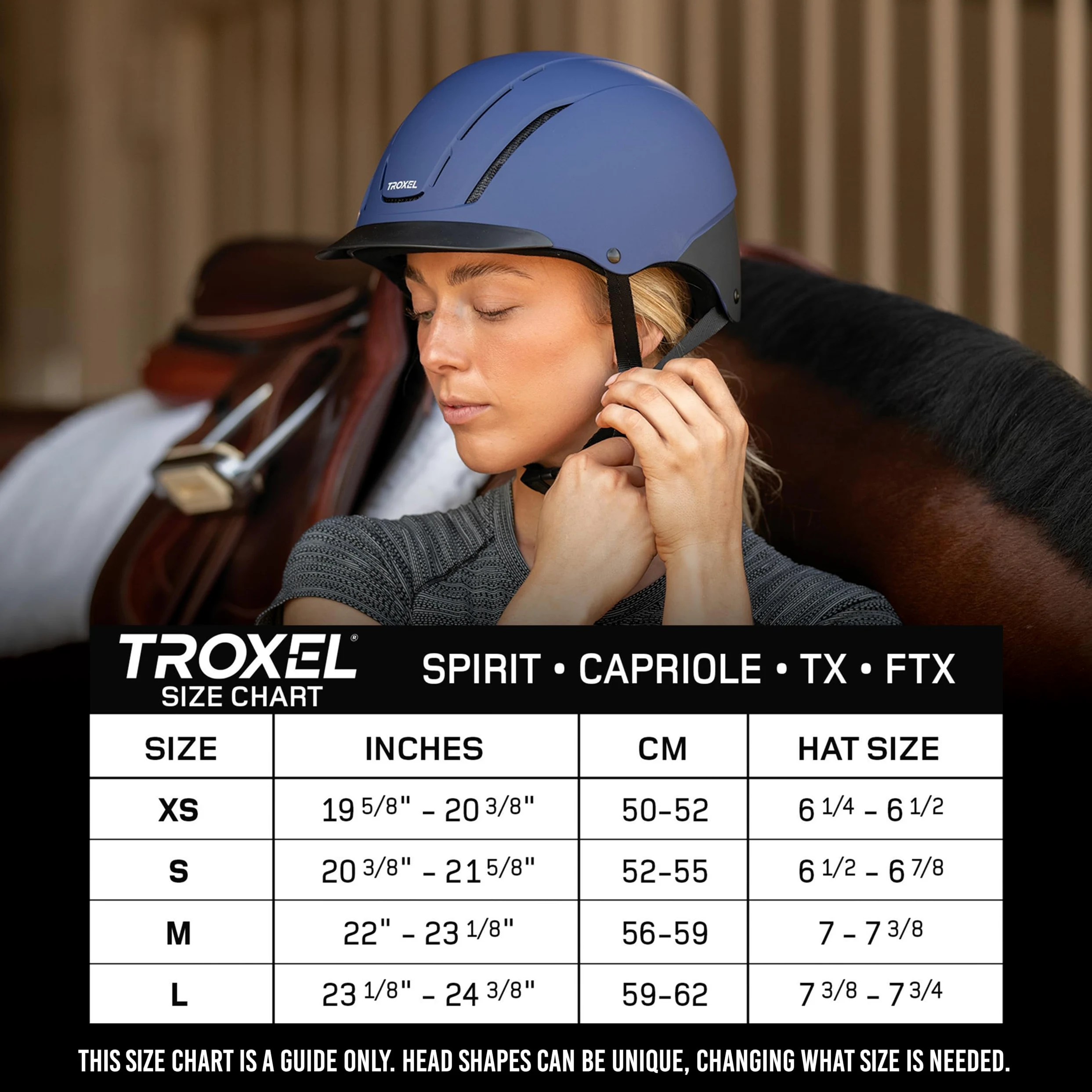 TROXEL Performance Headgear Troxel Spirit-Casco de equitación, Mujeres