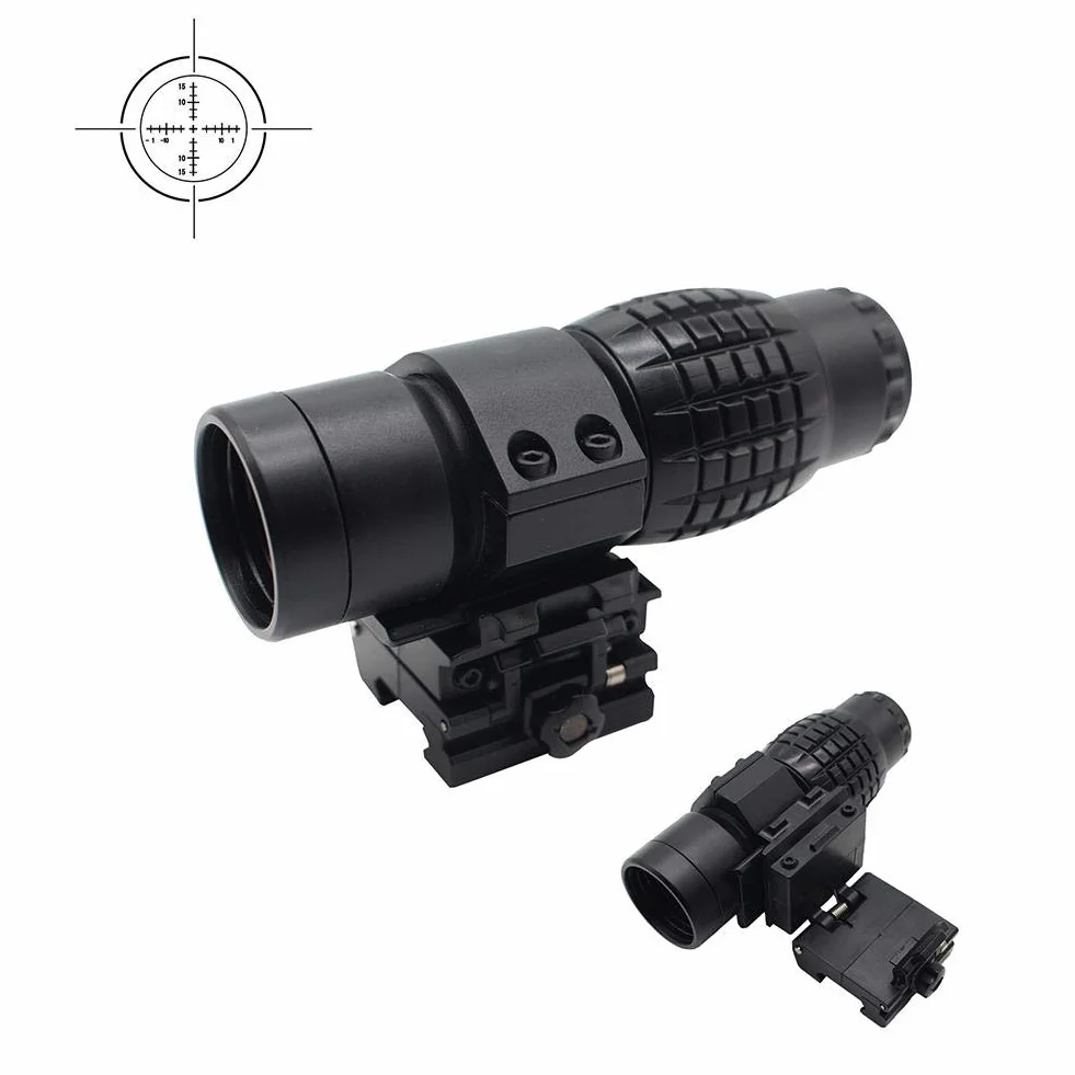Brownrolly 3X Holographic Sight Magnifier - Instrumento portátil para la Entrada de señales al Aire Libre