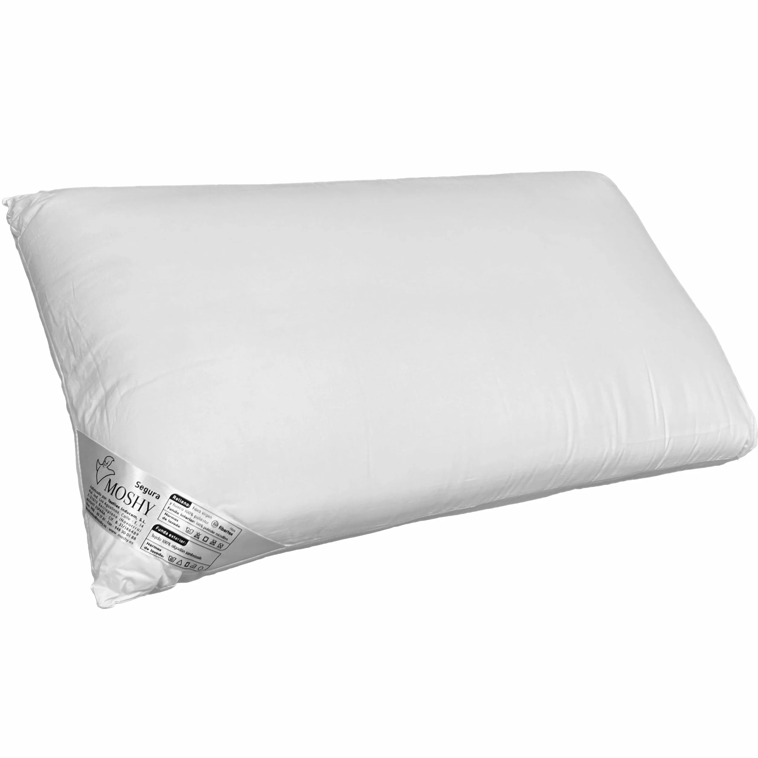 Almohada Segura Moshy de Fibra Muy Alta 90 cm