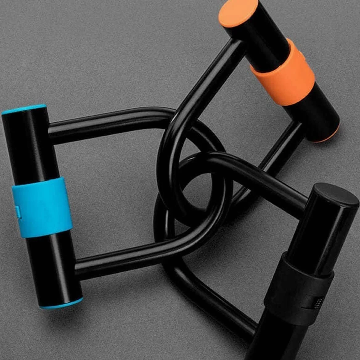 Candado de Acero para Bicicleta, Mini candado en U con Llaves para Scooter, Bicicleta, antirrobo, portátil, para Deportes, Bicicleta, Coche eléctrico, Motocicleta, Ciclismo (F 13,5 x 7 cm)