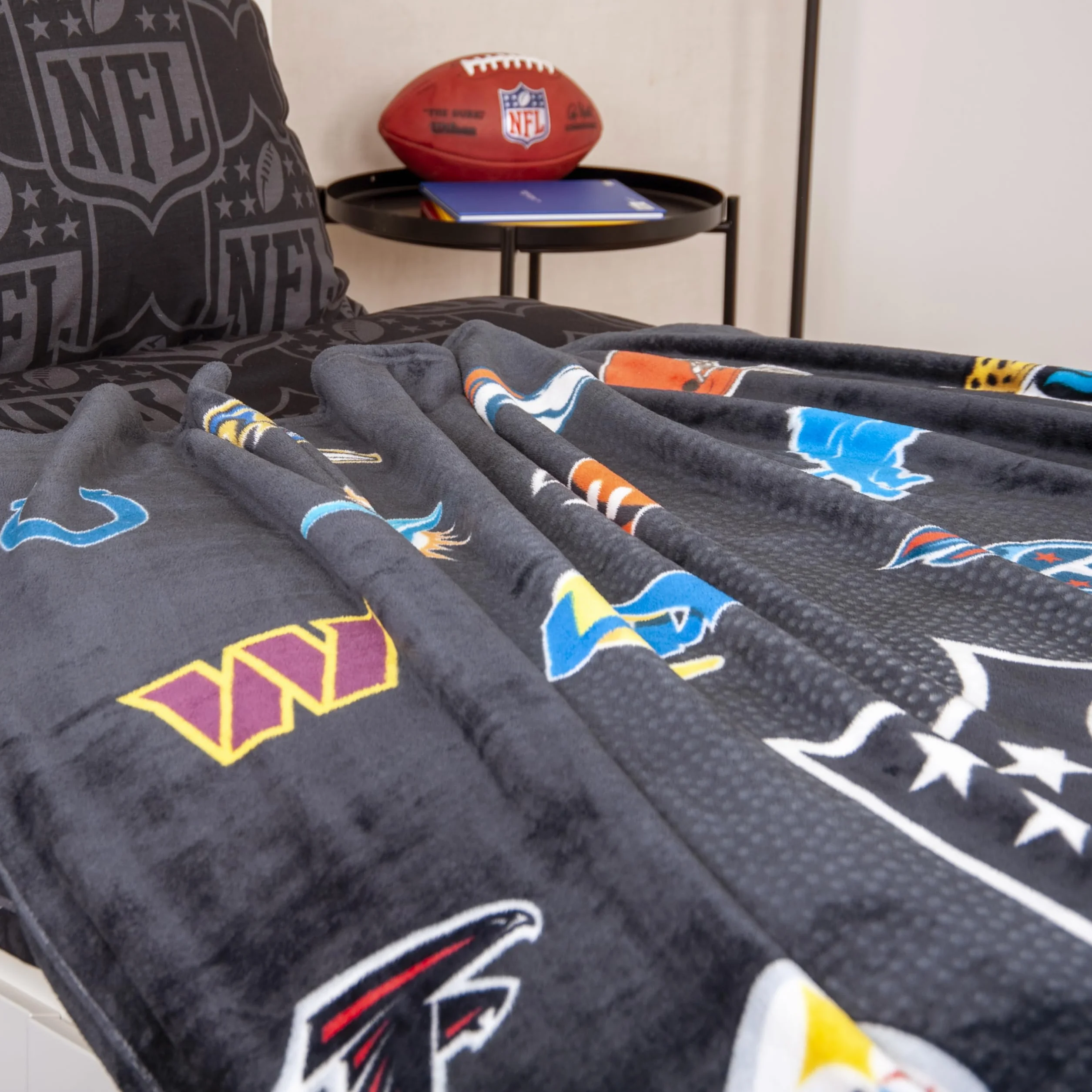 Herding Manta Wellsoft NFL Teams, Aprox. 150 x 200 cm, 100% poliéster