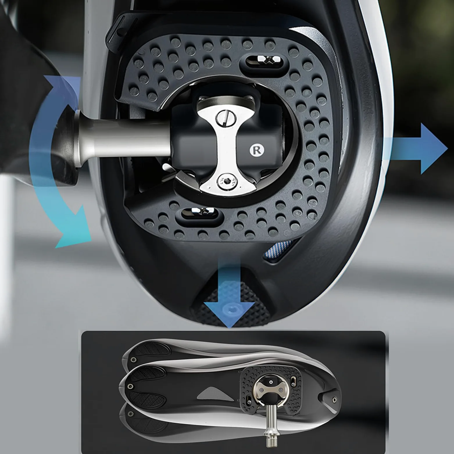 Pedales resistentes de aleación de aluminio con rodamiento sellado, pedal ligero para bicicleta de coche, accesorios de bicicleta, parte de bicicleta de carretera