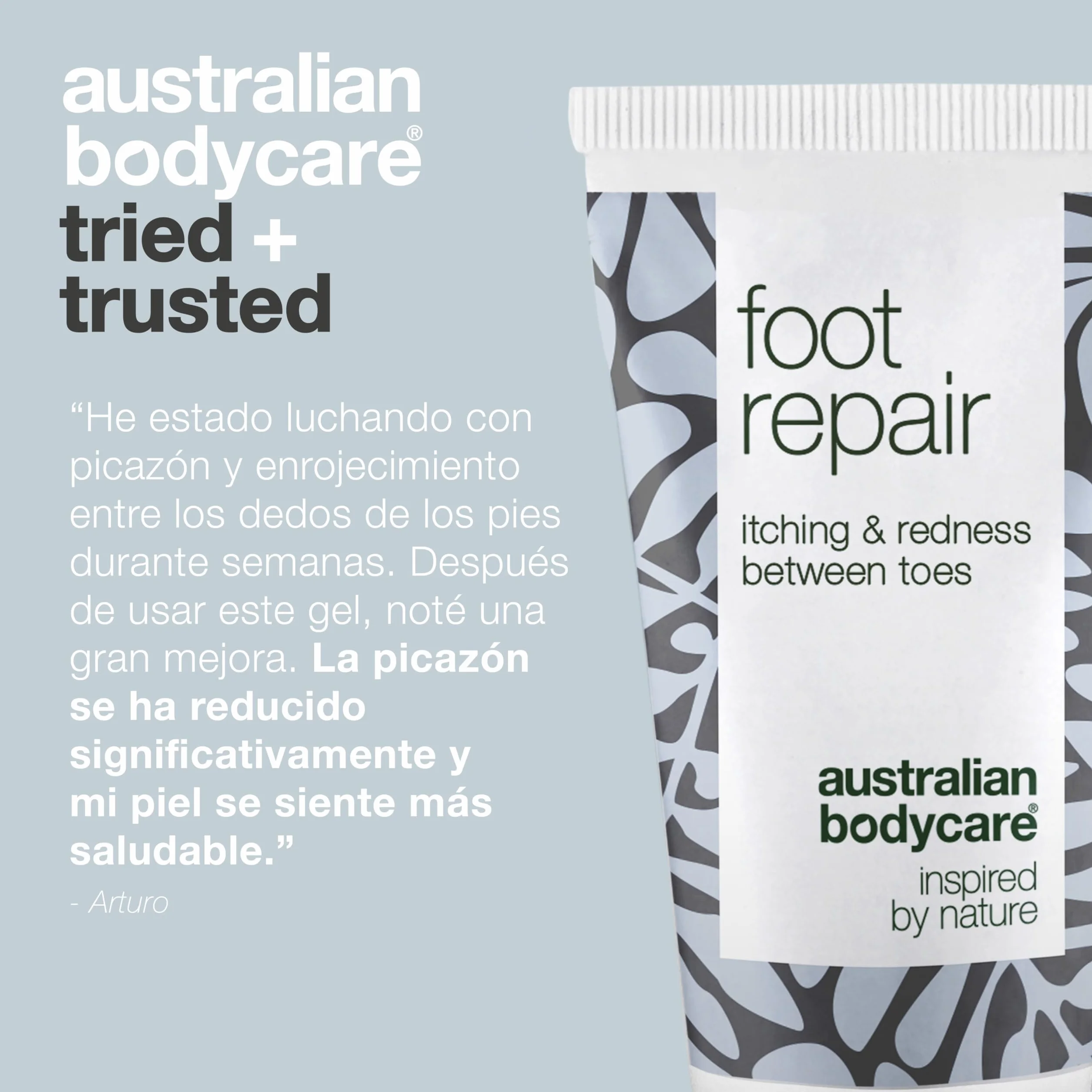 Tea Tree Oil Australian Bodycare Gel reparación pies pedicura pie atleta picazón