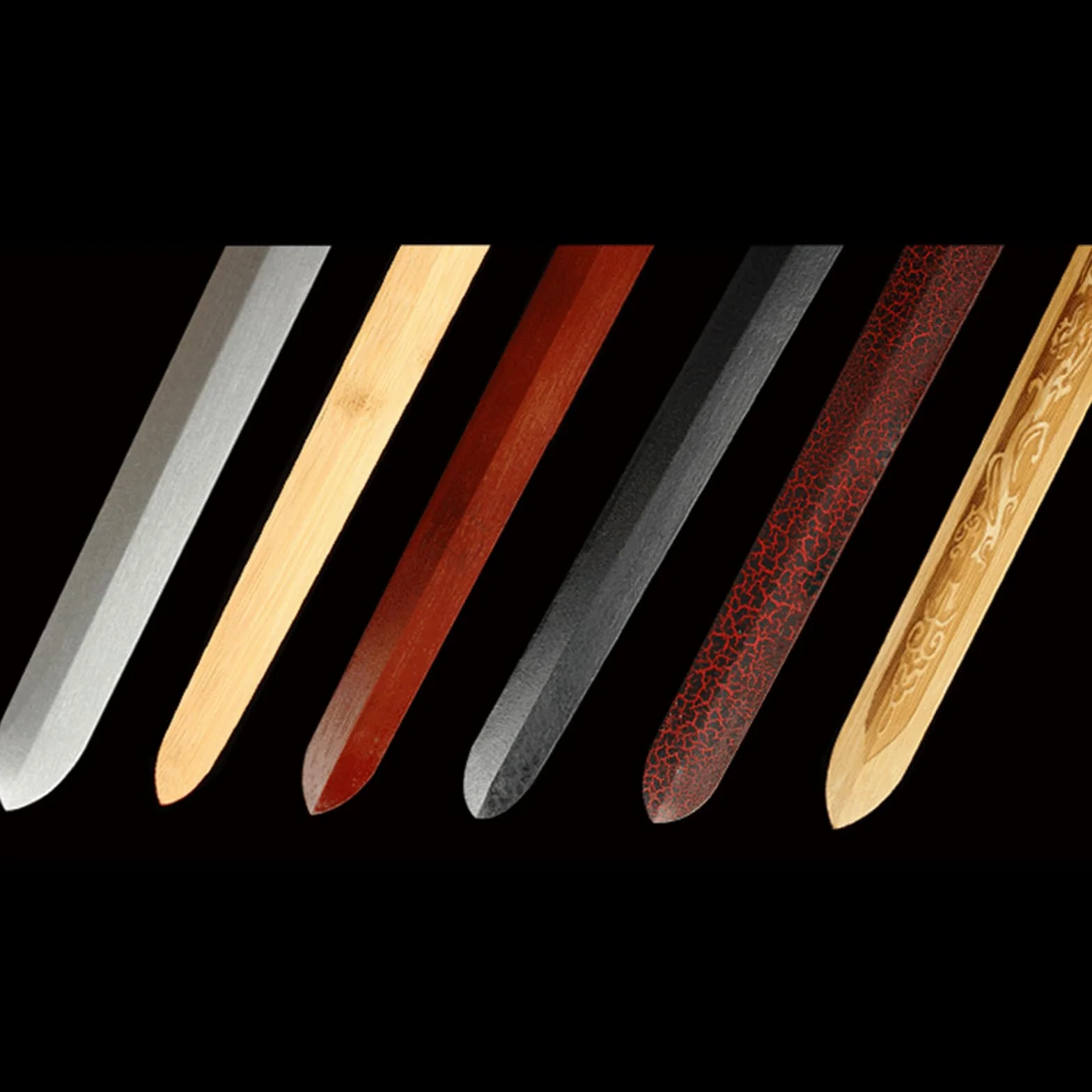 Espadas Tai Chi de Madera con Flores de Peonía, Espada Entrenamiento de Bambú Natural con Vaina, Katana de Madera, Bokken Hecho a Mano 103cm para Cosplay y Artes Marciales