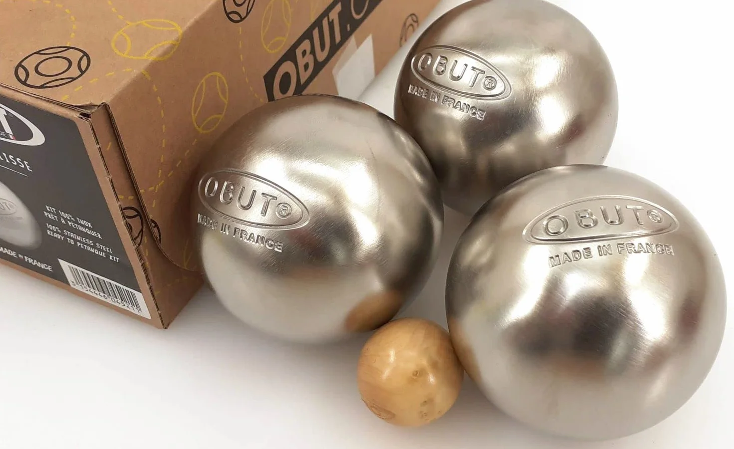 Obut Juego 3 Bolas INOX Lisse