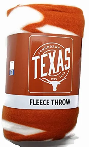 Northwest NCAA Texas Longhorns Manta de Forro Polar, 50 x 60 Pulgadas, campaña