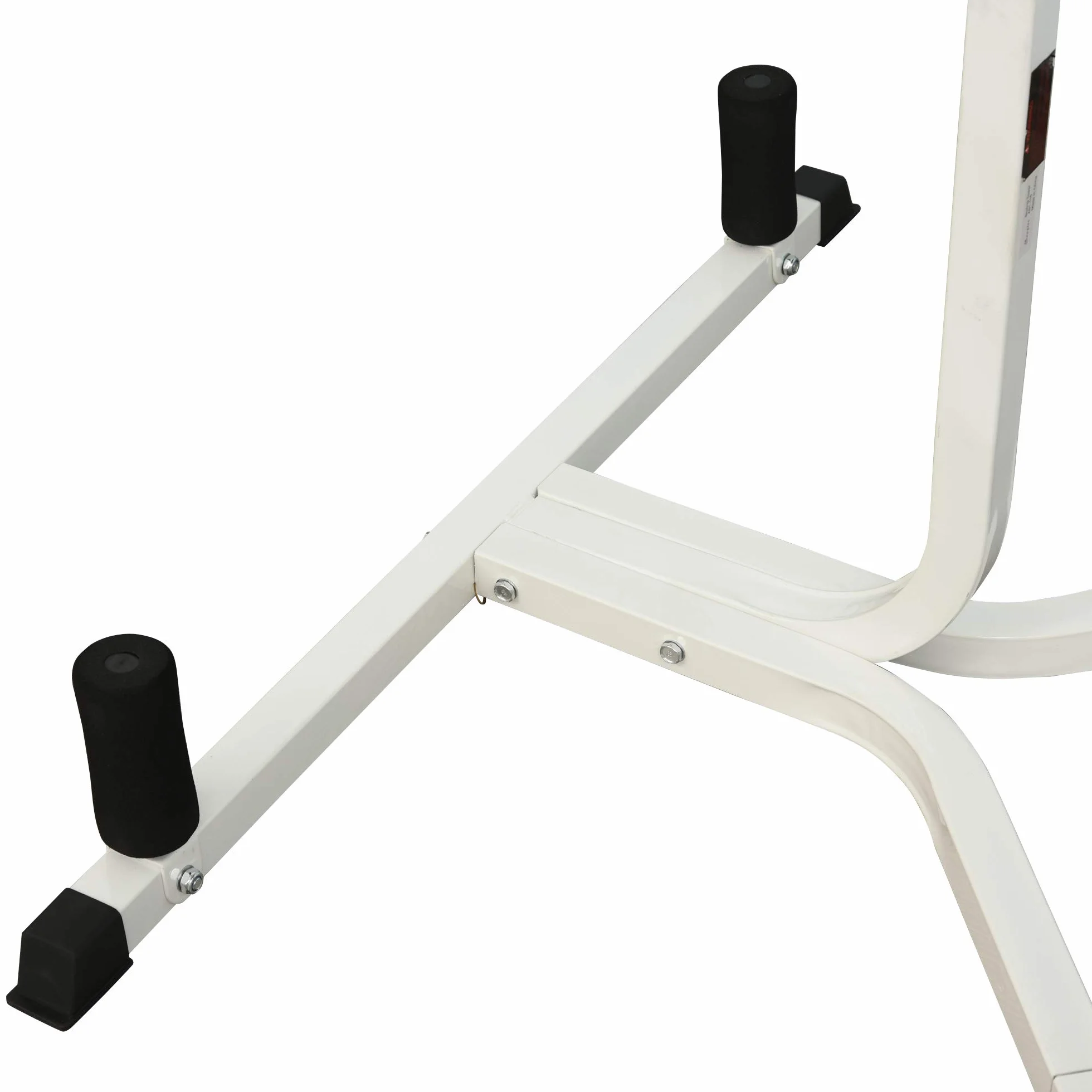 HOMCOM Soporte para saco de boxeo sobre pies autoportantes 2 en 1 con bulbo de velocidad regulable en altura plato redondo, robusto equipo de entrenamiento de acero para el hogar blanco