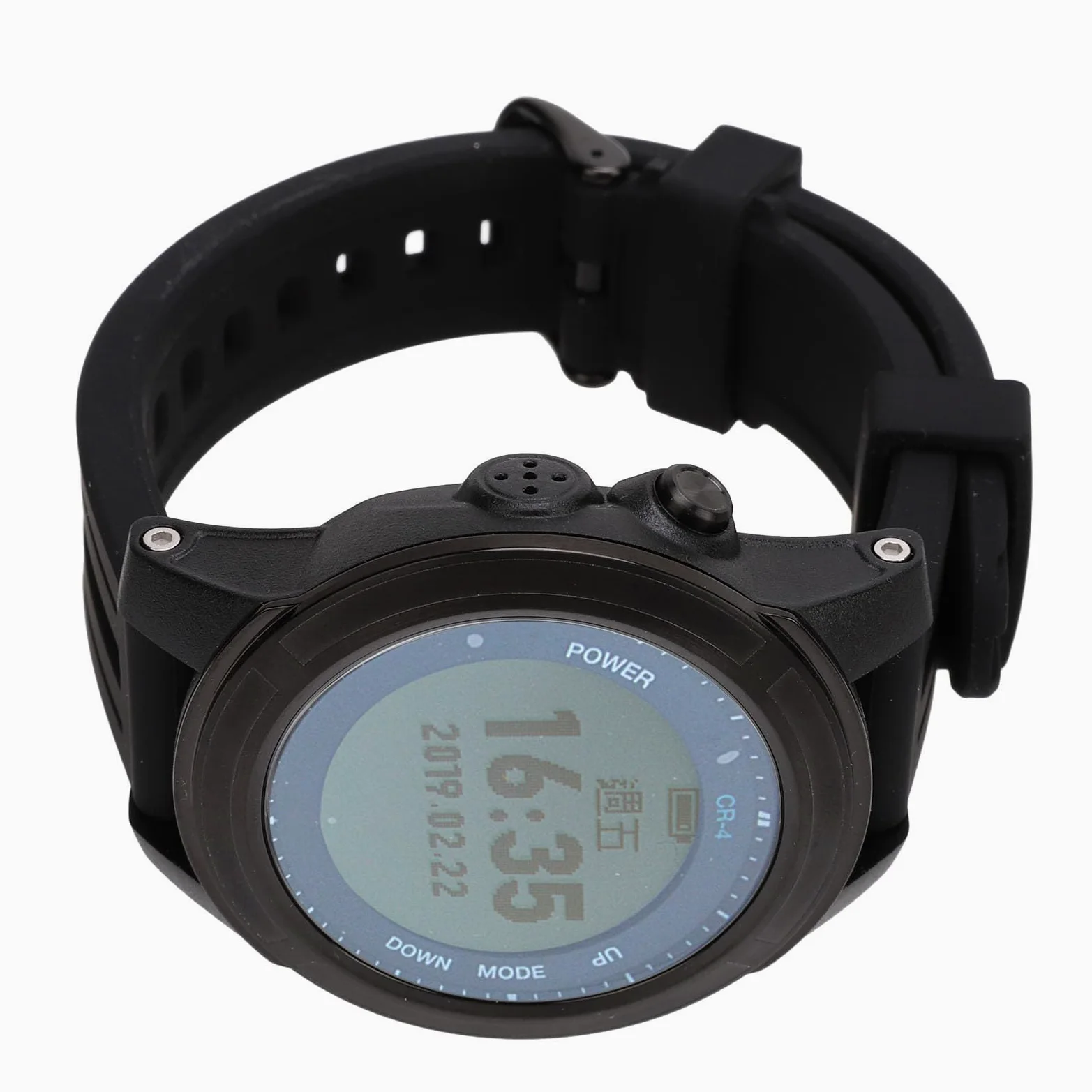 Reloj con Computadora de Buceo Resistente Al Agua 100 M, Computadora Portátil para Buceo Multifunción, Pantalla LED, Correa de Silicona