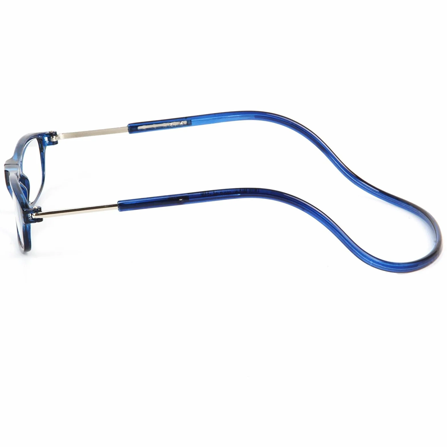 Gafas de Lectura Presbicia +1.50 Dioptrías Pack 4 Unidades Montura Azul Graduadas Hombre Mujer Regulables Plegables Imantadas