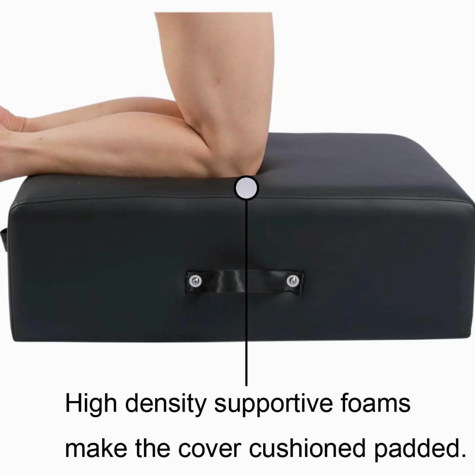 UYSELA Caja de Asiento Reformador de Pilates, Accesorio Reformador de Pilates para Ejercicios, Accesorio Reformador para Ejercicios Que Avanzan el Rango de Movimiento,Black