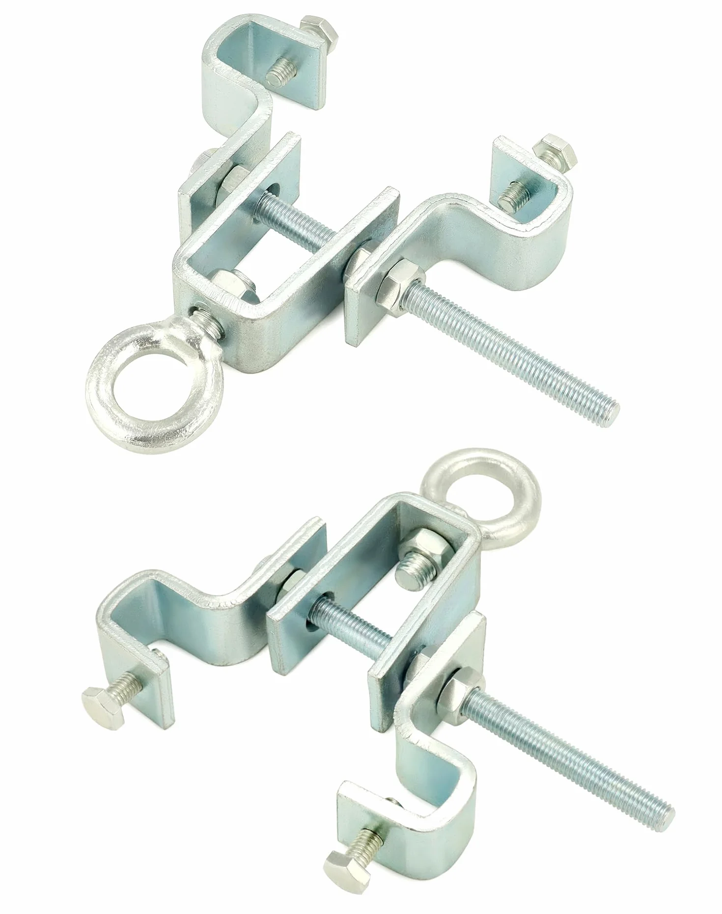 QWORK® Colgador de Saco de Boxeo, Soporte de Abrazadera de viga en I, Accesorios de Saco de Boxeo para viga, Ajustado de 6.3 cm a 19 cm