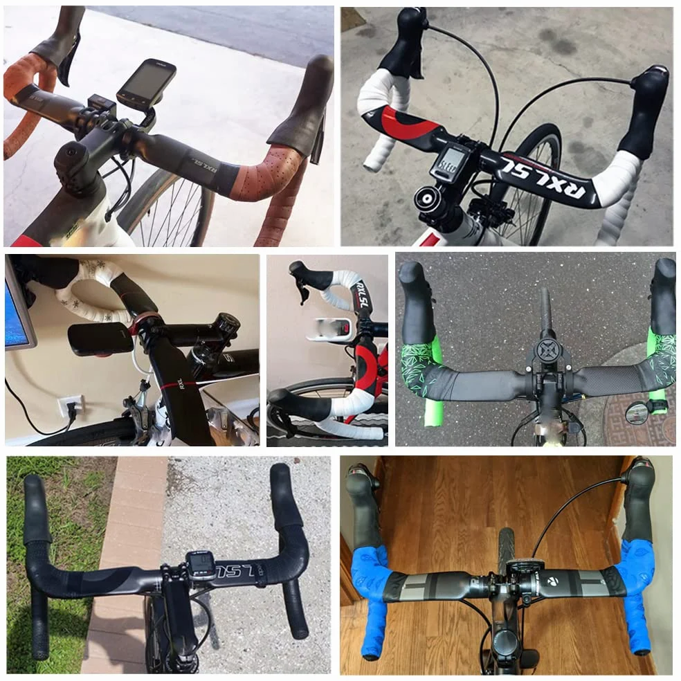 manillar bicicleta carretera carbono 1-1/4" RXL SL manillar plano carretera UD mate 420mm cableado interno