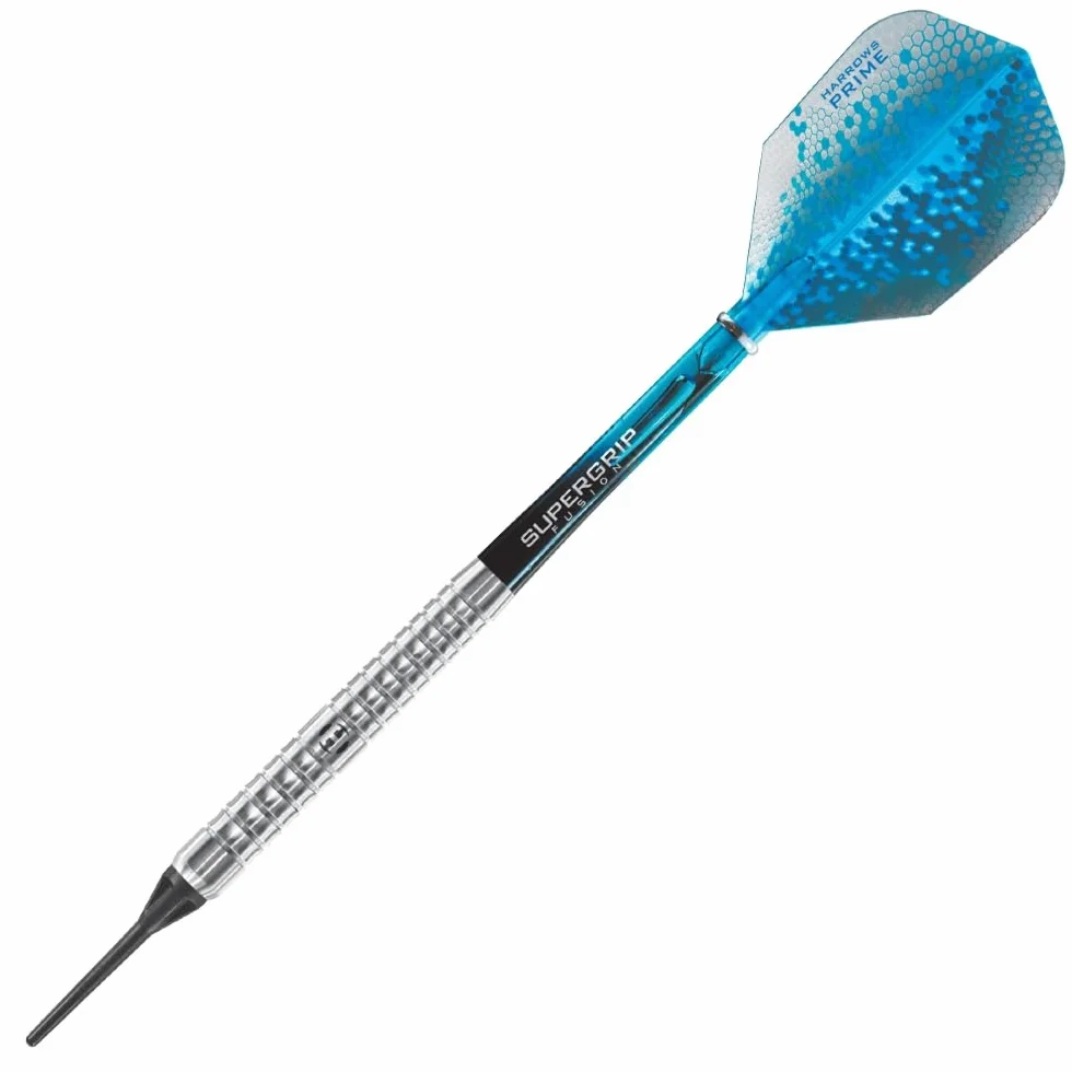 Harrows Pulse Dardos de Tungsteno al 90% | Juego de Dardos con Punta de Acero y Estuche de Transporte | 21 g, 22 g, 23 g, 24 g, 25 g y 26 g | Incluye Ejes Supergrip Fusion y Plumas de 100 Micras