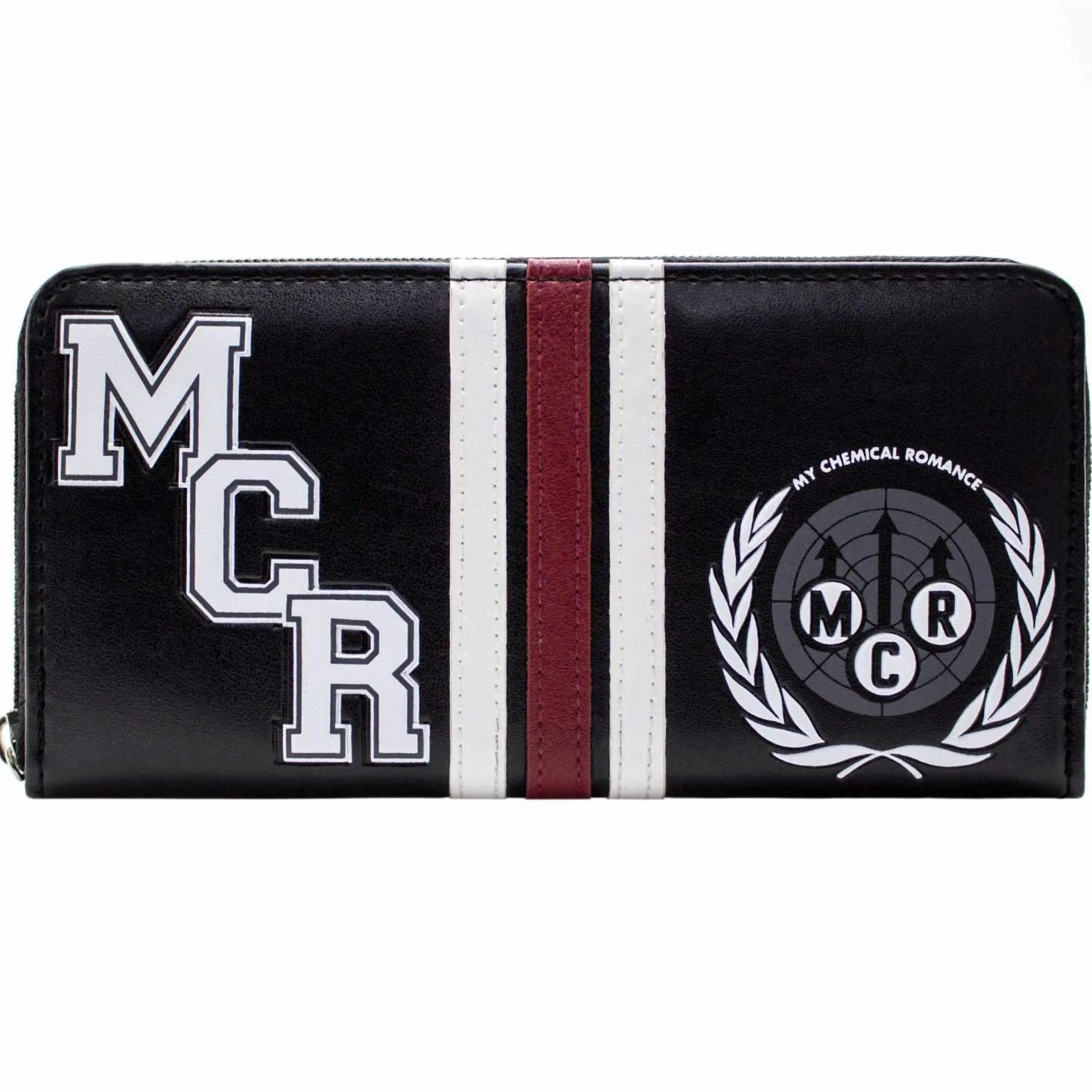 Cartera de My Chemical Romance MCR Banda de Rock Negro