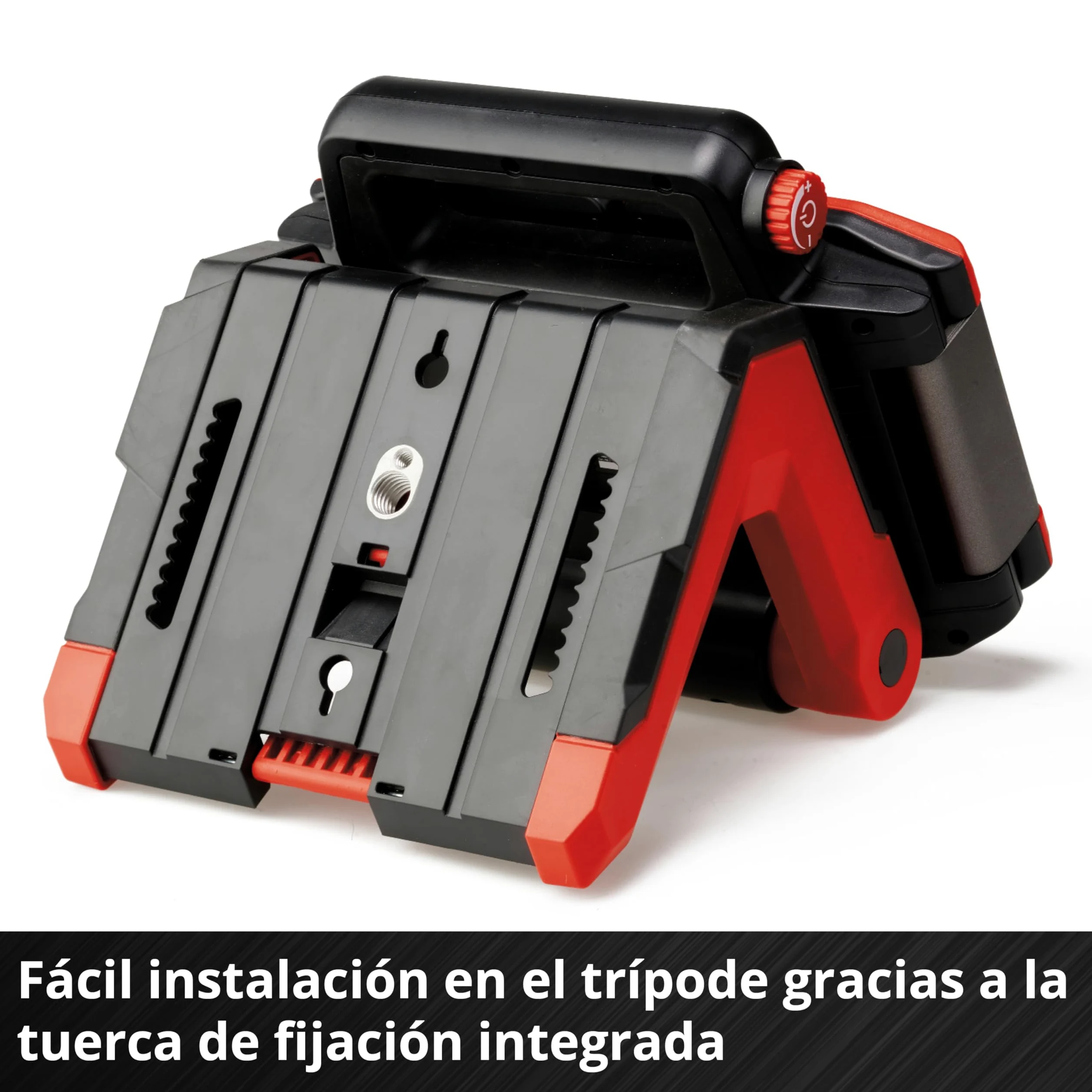 Einhell Professional Lámpara con batería TP-CL 18/3000 Li Set-Solo | PXC | 18 V | 3000 lm regulable | 5700 K | cabezal iluminación pivotante | paneles luminosos plegables | trípode | sin batería