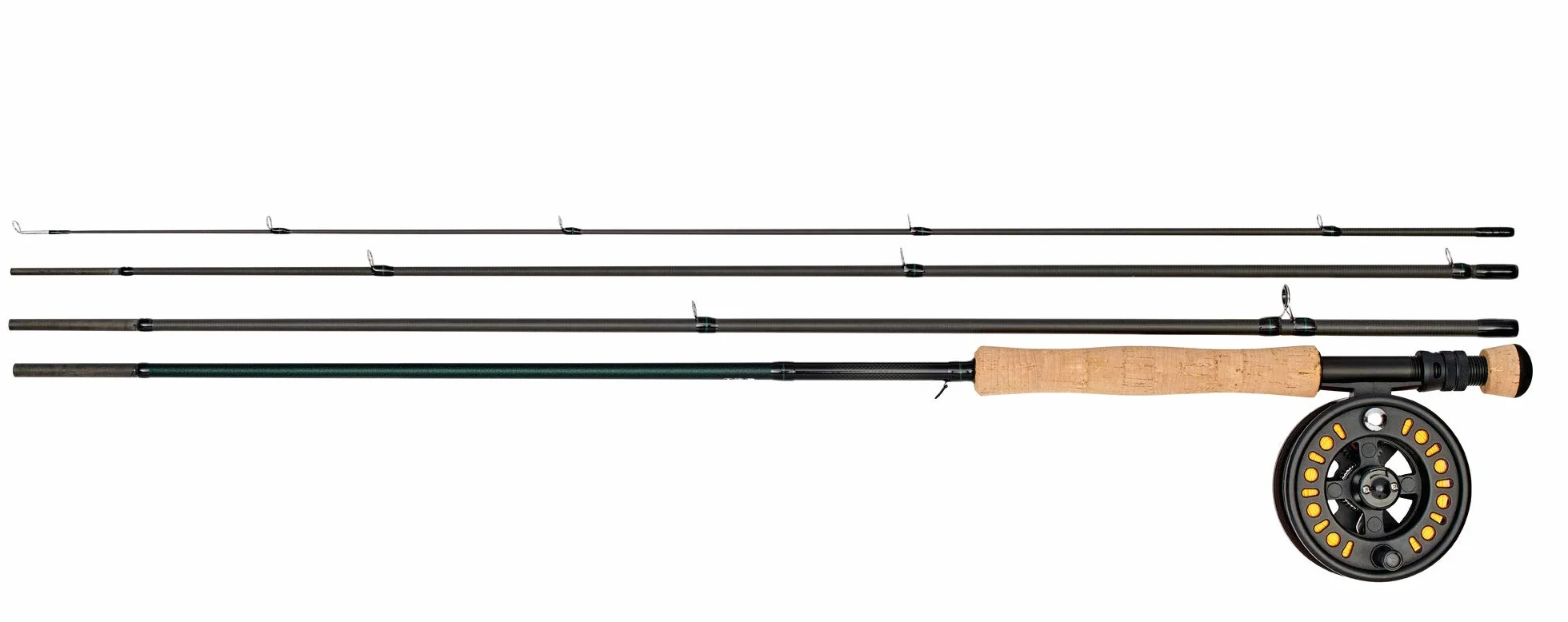 Daiwa S4 Combo de pesca con mosca - Caña/carrete/tubo - Cargado con línea - Todos los modelos