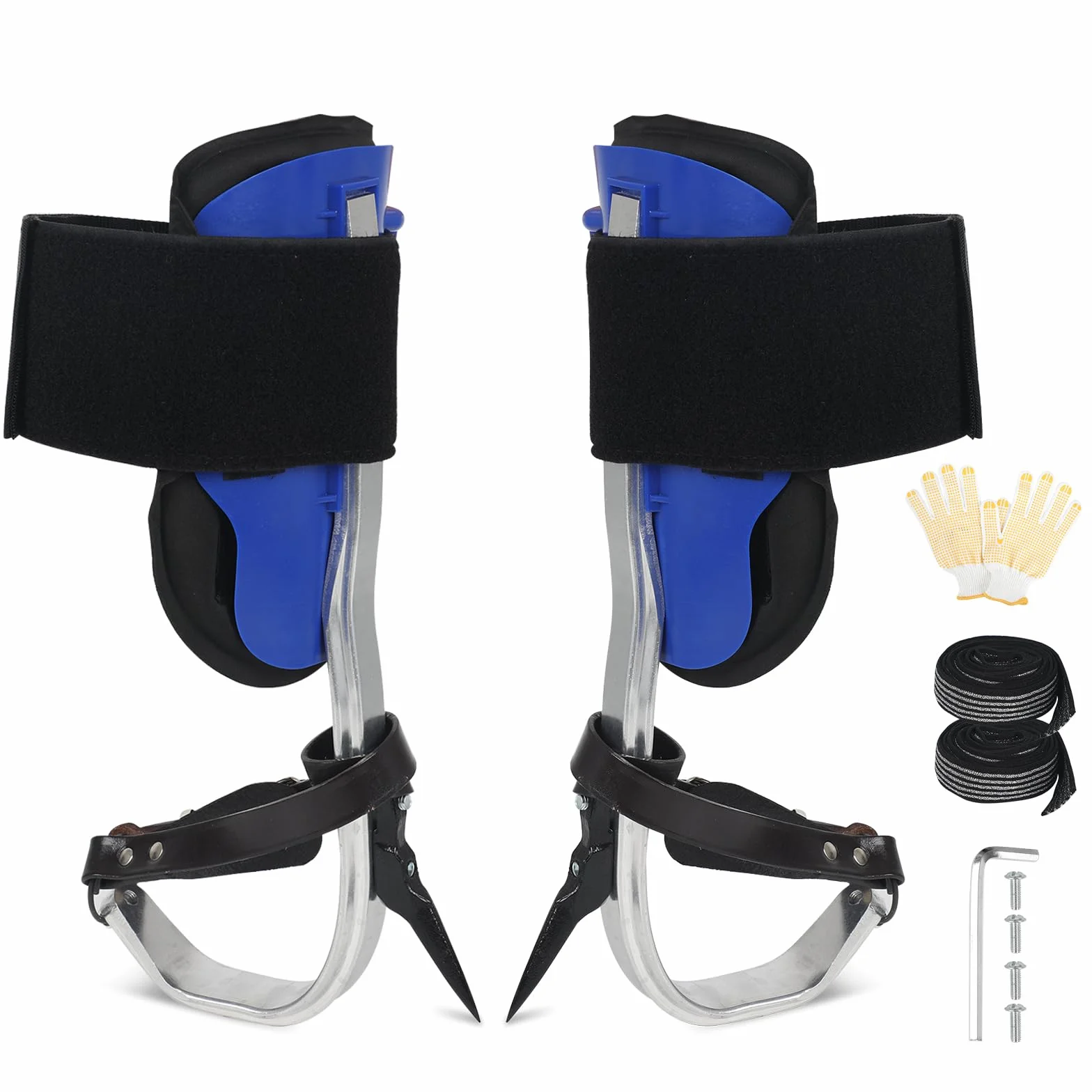 Crampones de escalada de árboles, juego para escalada y recolección de frutas