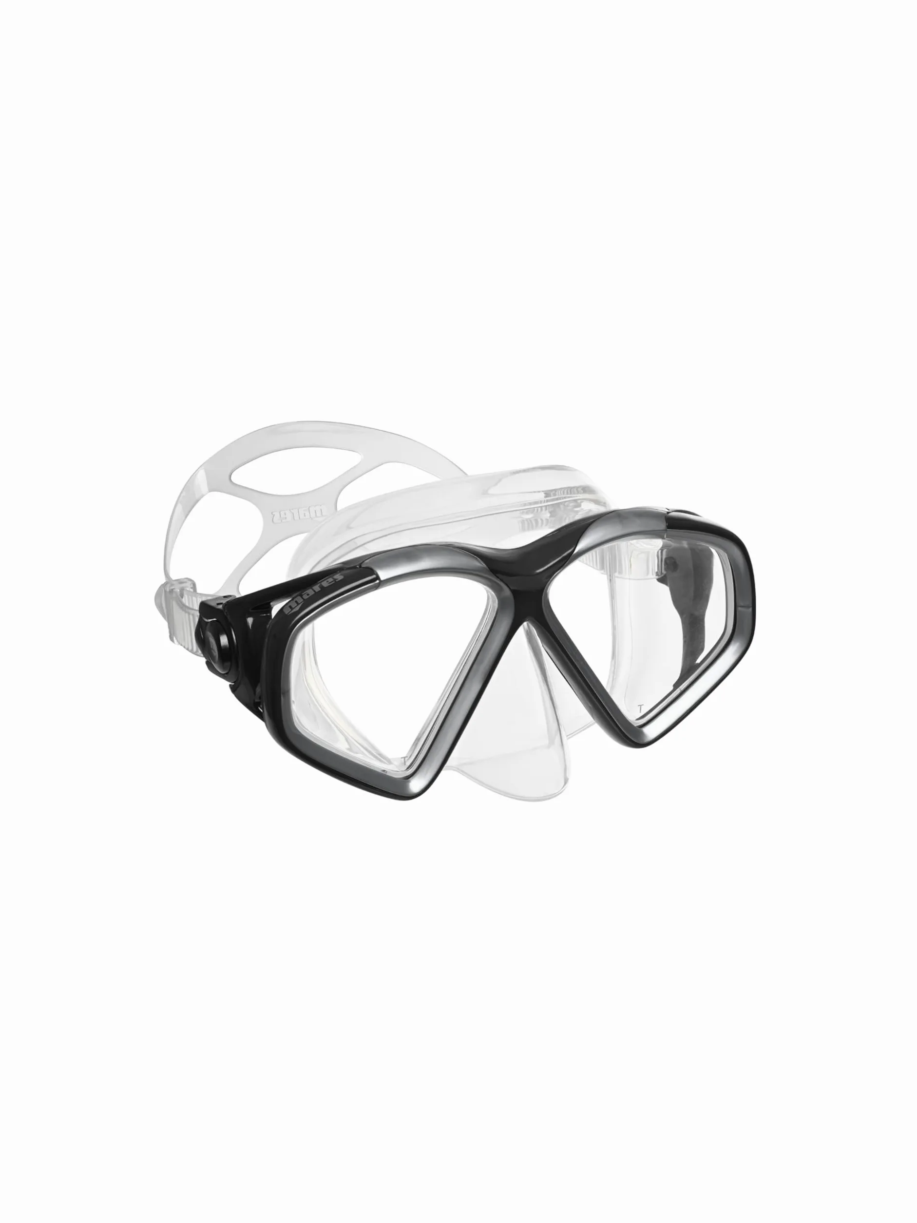 Mares Combo Cozumel Splash - Kit de máscara de Tubo para Adultos, Vidrio Templado, Snorkel semiDry, válvula de Purga
