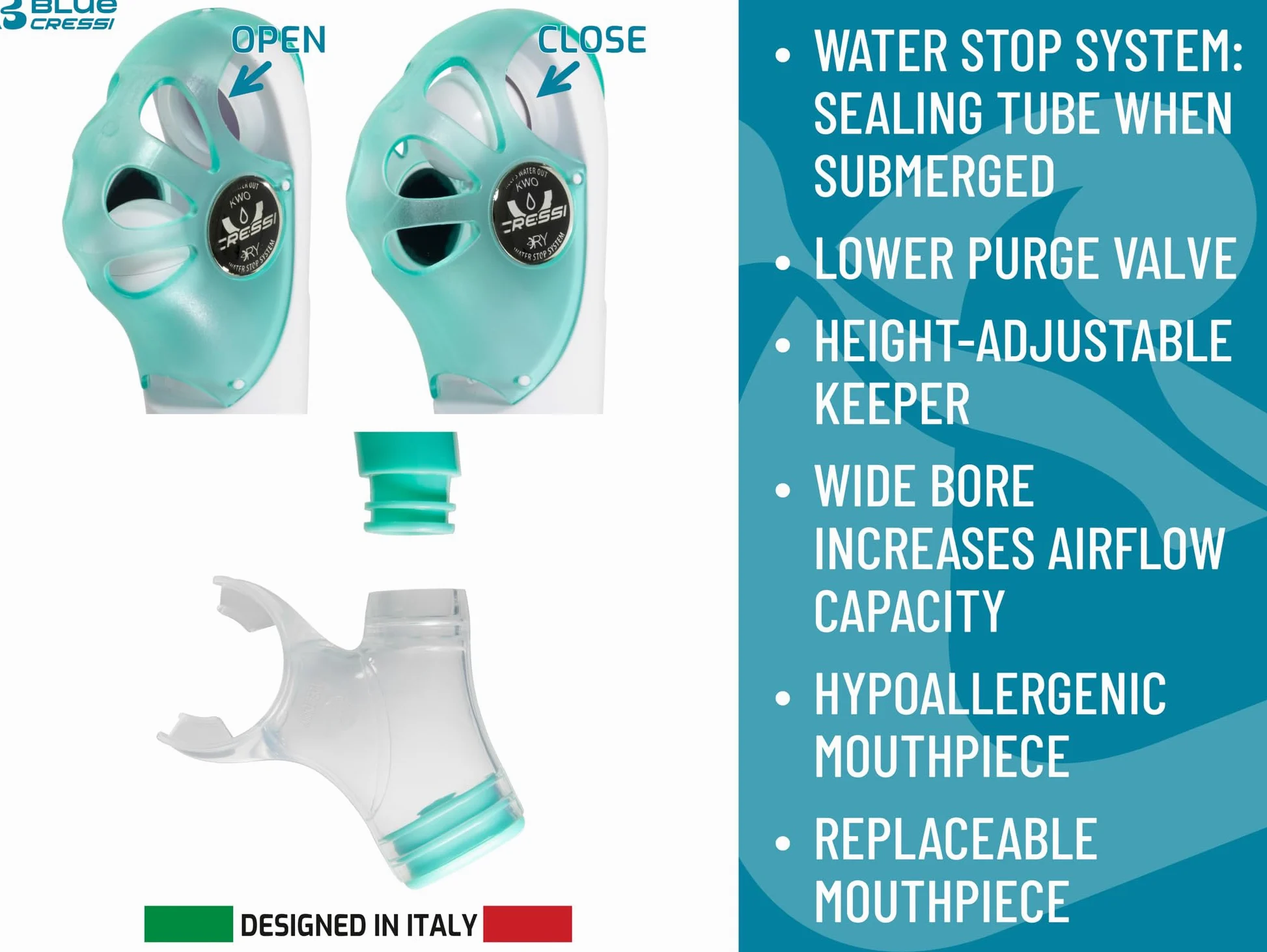 CRESSI Ikarus & Orion Kits Máscara Tubo