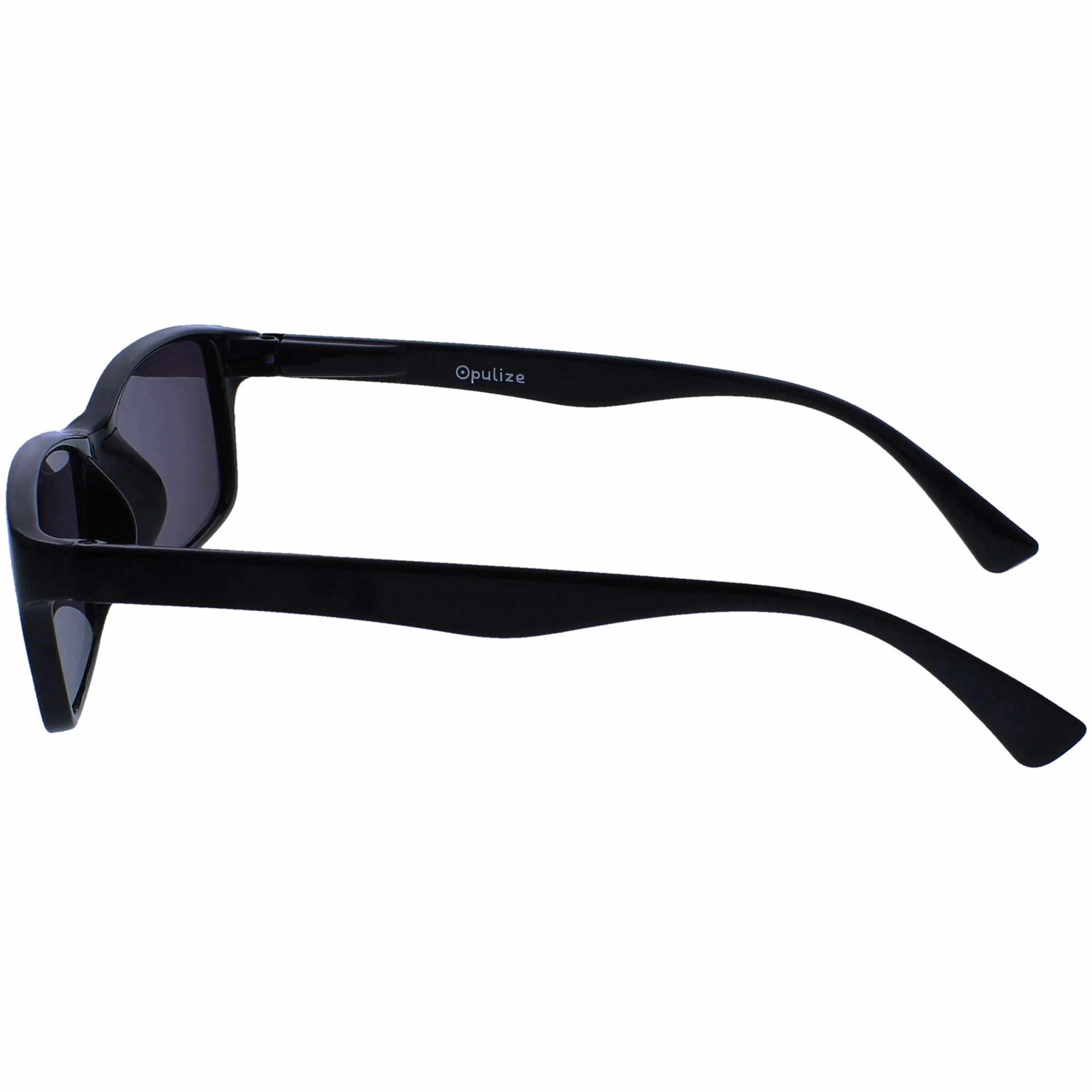 OPULIZE Gafas De Lectura Negro UV400 Estilo Diseñador +2,00