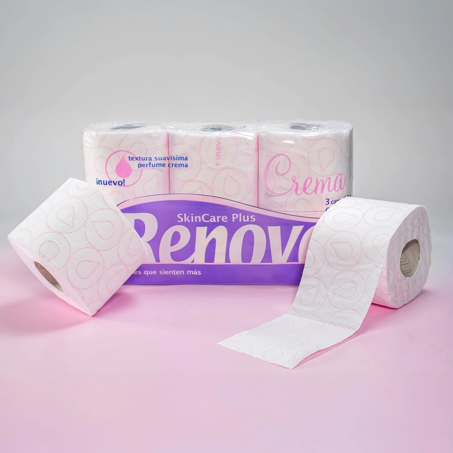 Renova Papel Higiénico Decorado Perfumado 6 Rollos