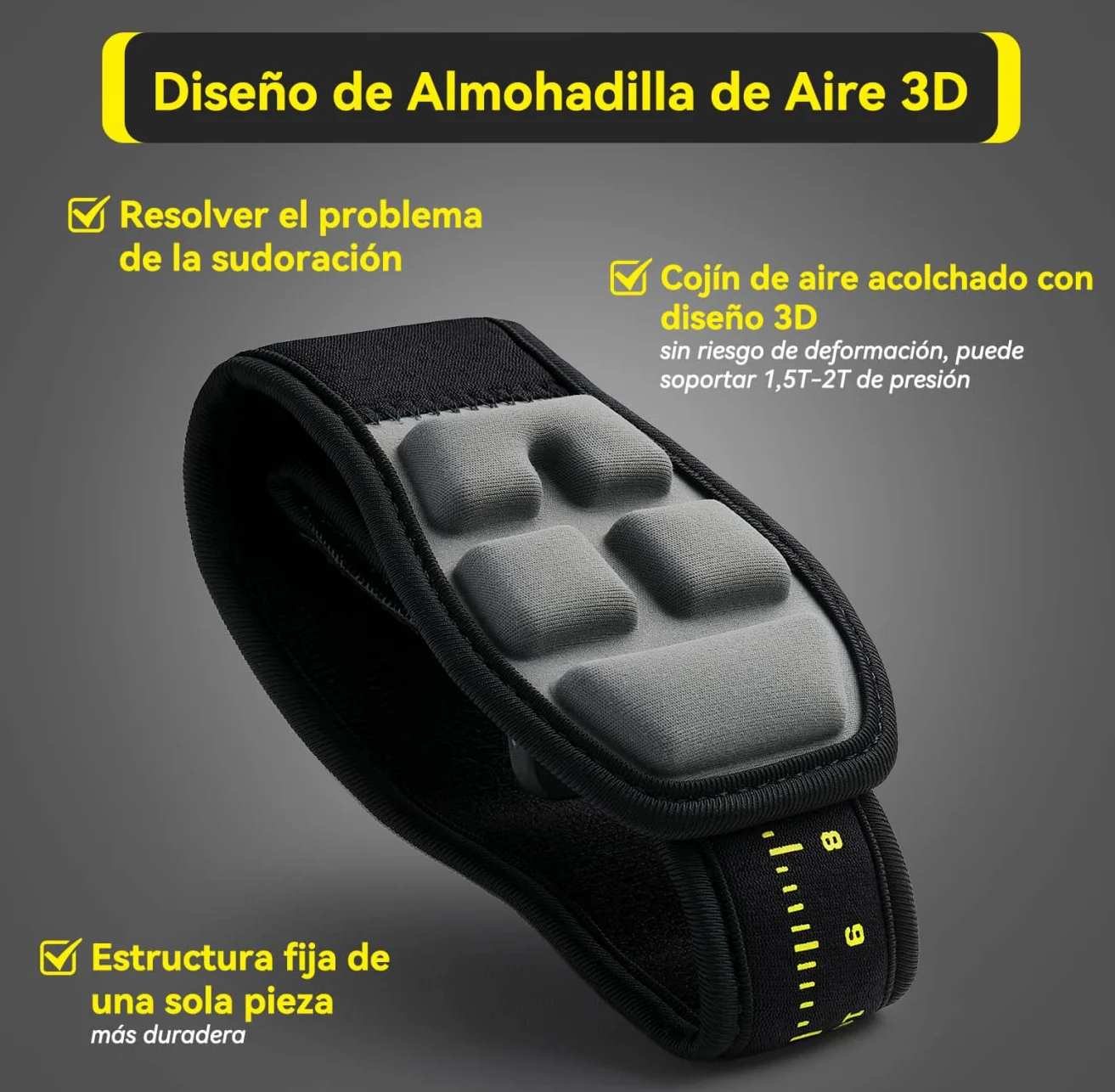 AGPTEK Coderas Epicondilitis Ajustable Antideslizante para Tendinitis Alivio del Dolor Tenis Golf Padel Gym