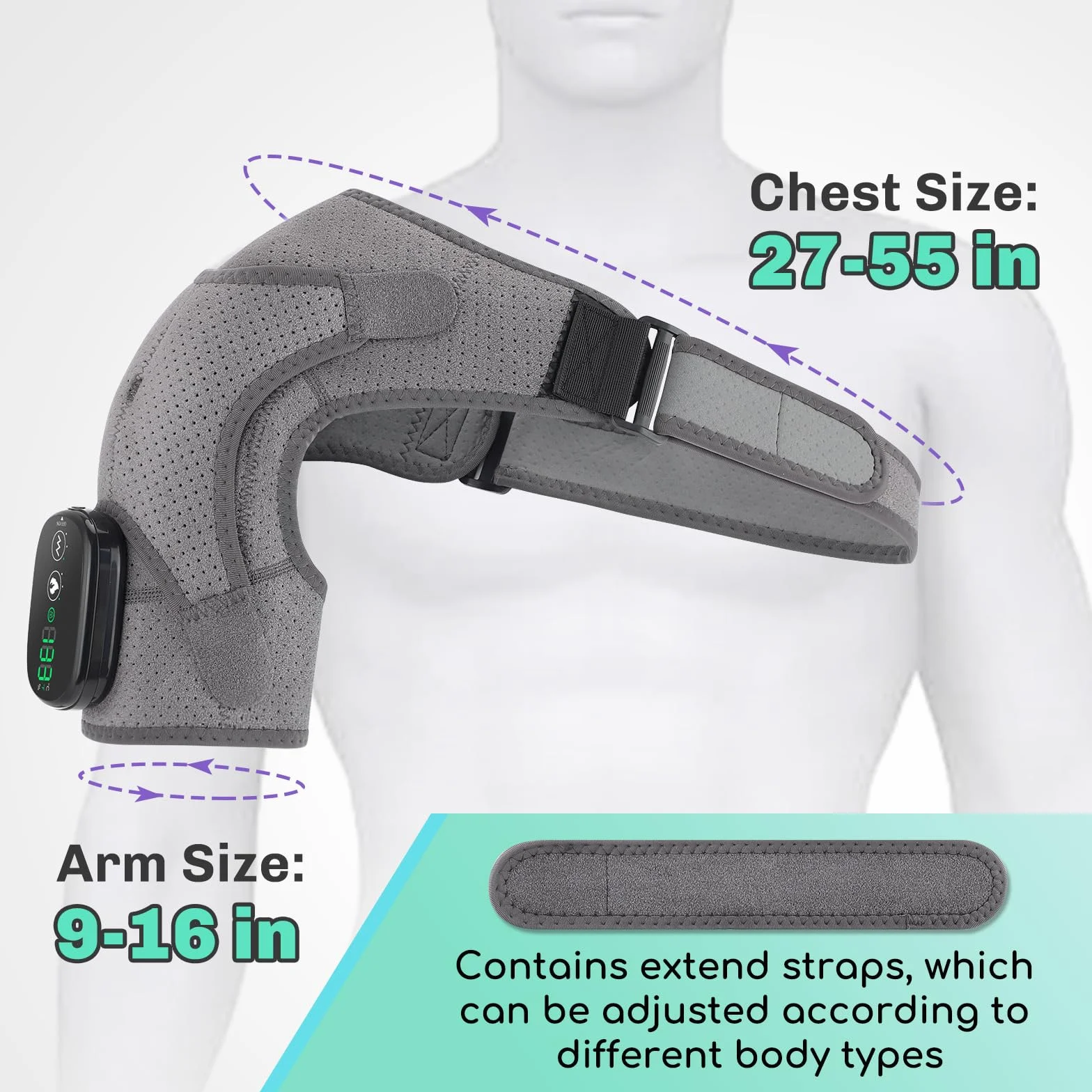 Rejuvacare Triple Method Shoulder Massager
