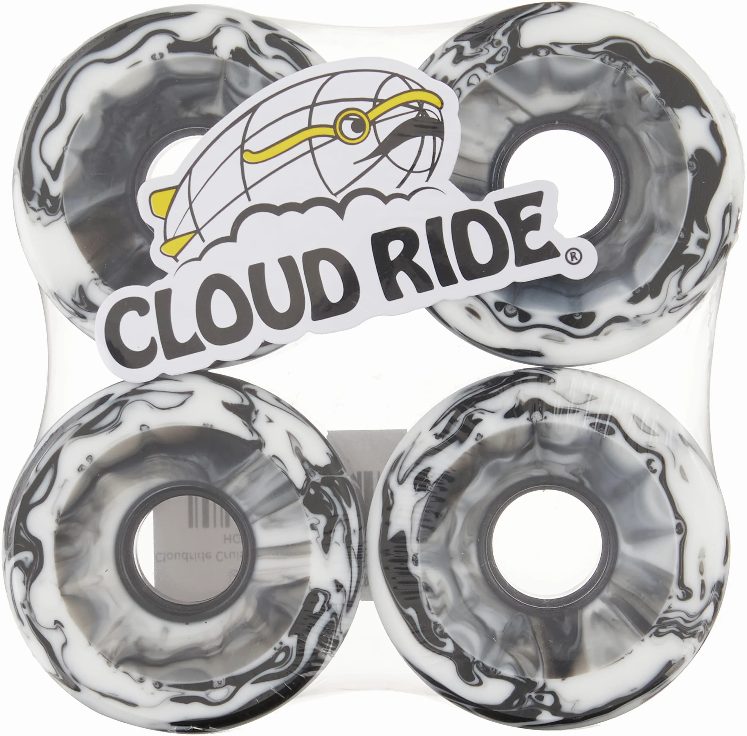 Cloud Ride! Wheels Street Cruiser - Juego de Ruedas de uretano de 65 mm, 78 A