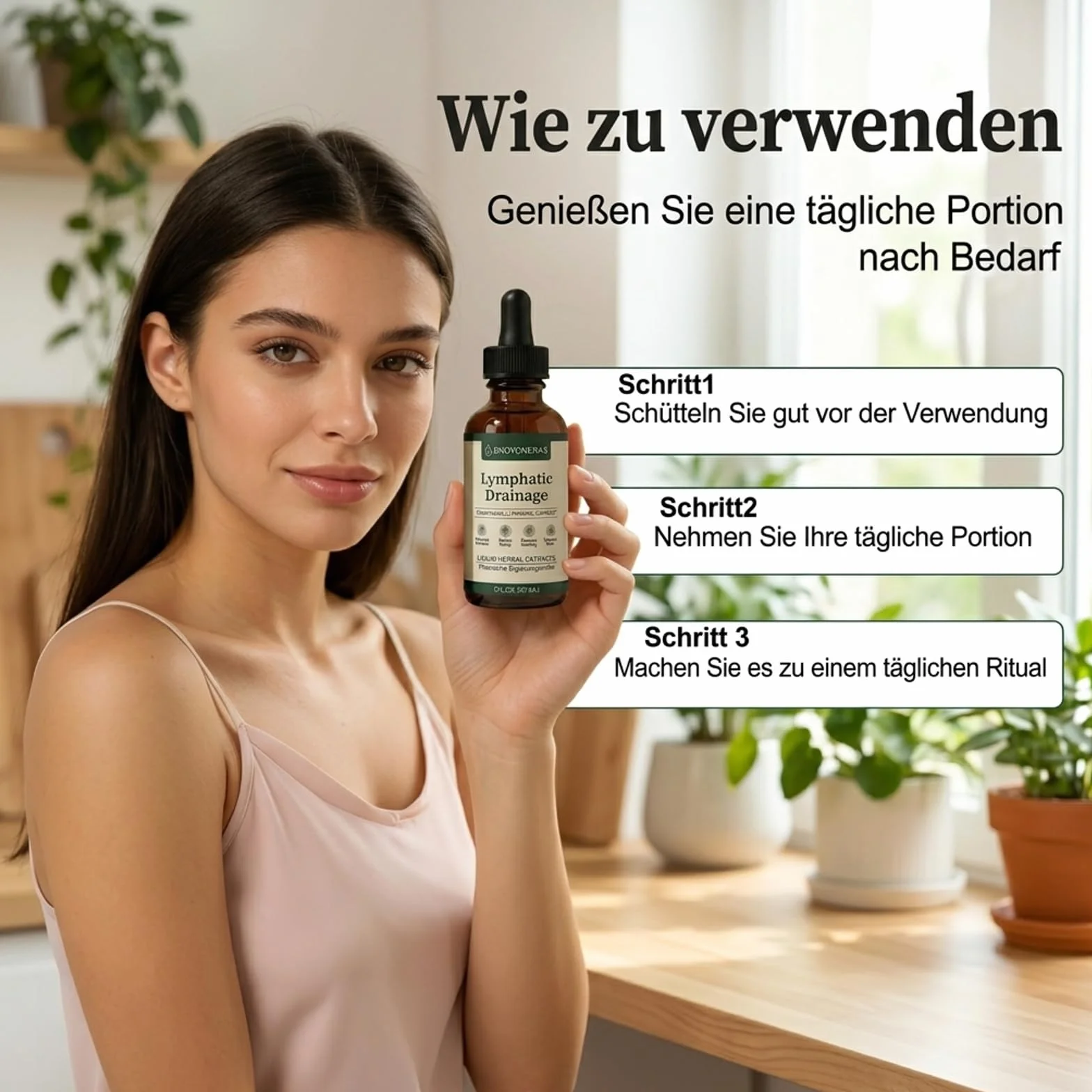 Gotas Drenaje Linfático, 60 ml, Vegano, Natural