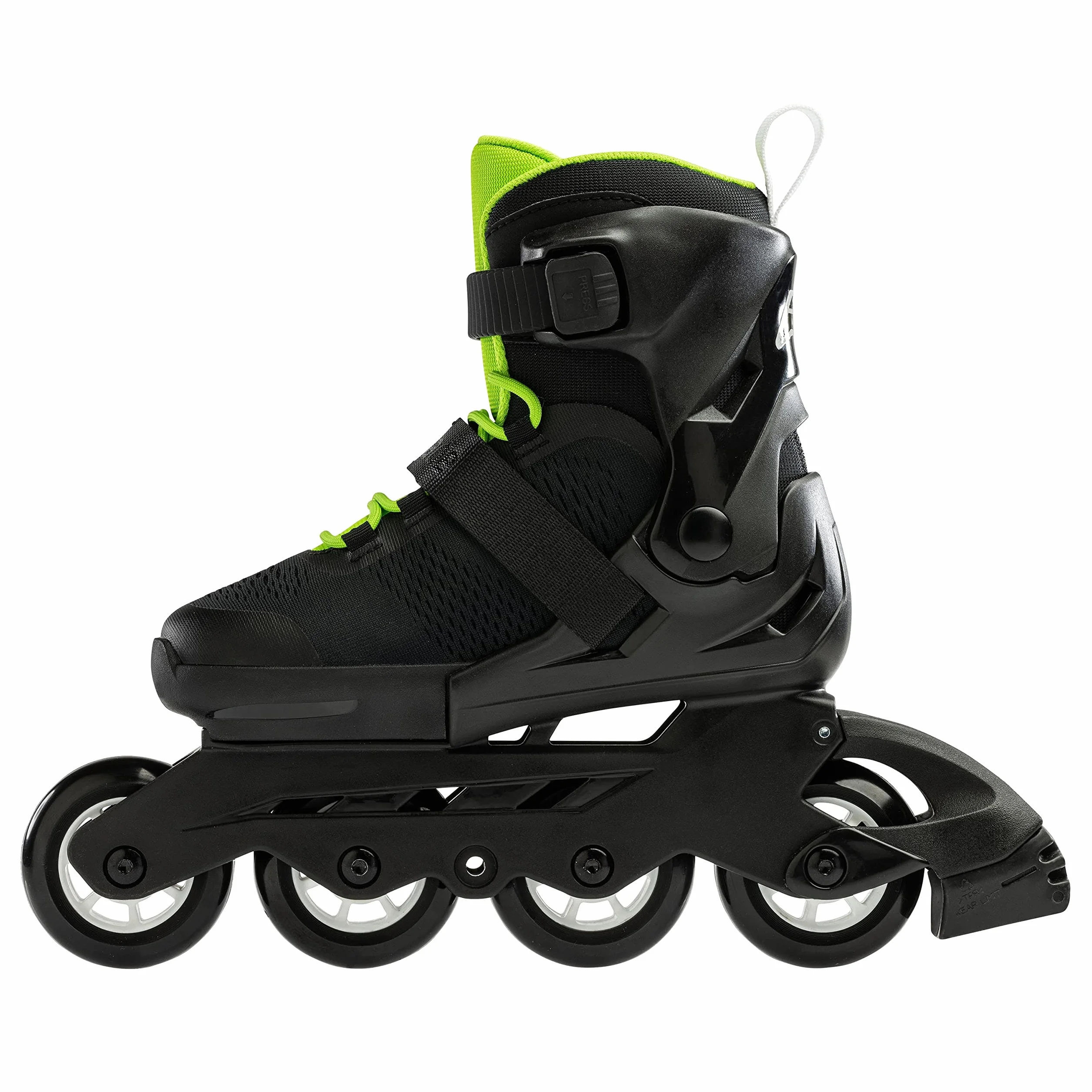 Rollerblade Patines en línea Microblade para niños, Azul Noche/Naranja, en Diferentes tamaños