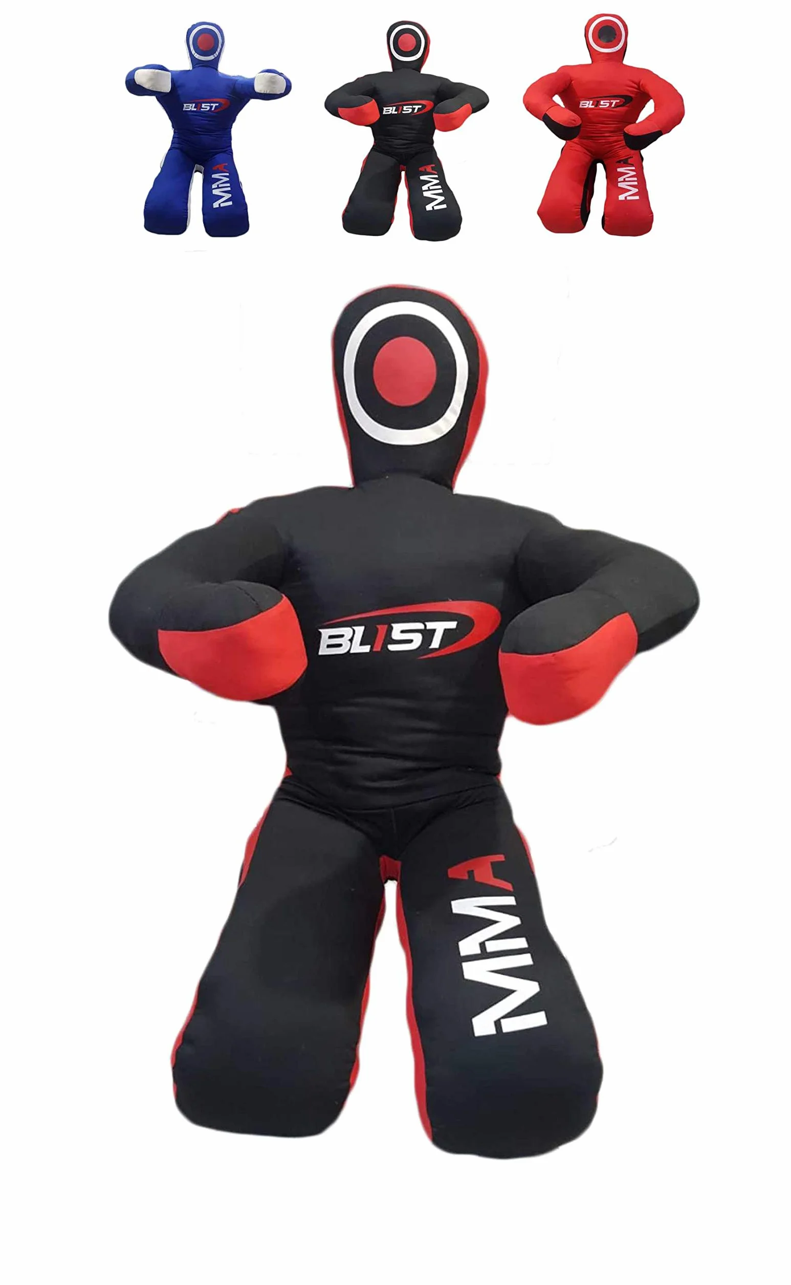 MMA Dummy Judo Grappling Dummy Punching Bag Brazilian BJJ JIU Jitsu Sitting Position Dummy Wrestling Martial Arts Boxing Karate Training Dummy (UNFILLED)