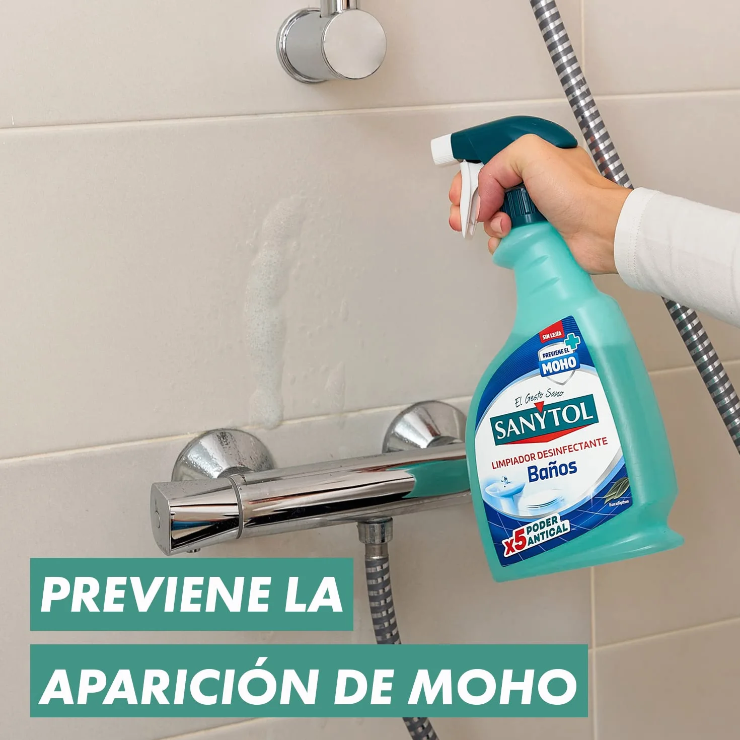 Sanytol Limpiador Desinfectante Antical Baños 4x750ML 3L