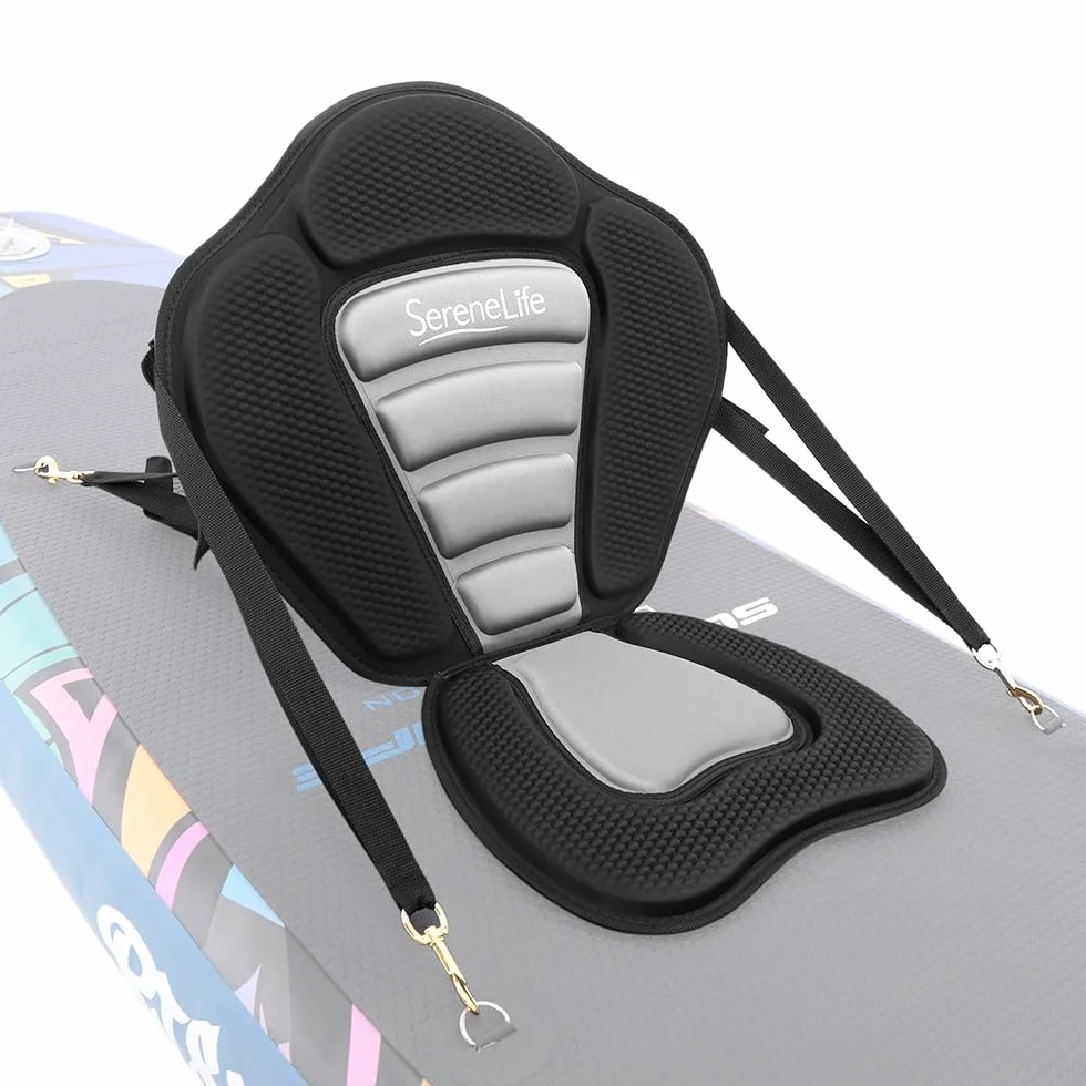 SereneLife Asiento Kayak Desmontable Universal para Botes de Remo y Pesca