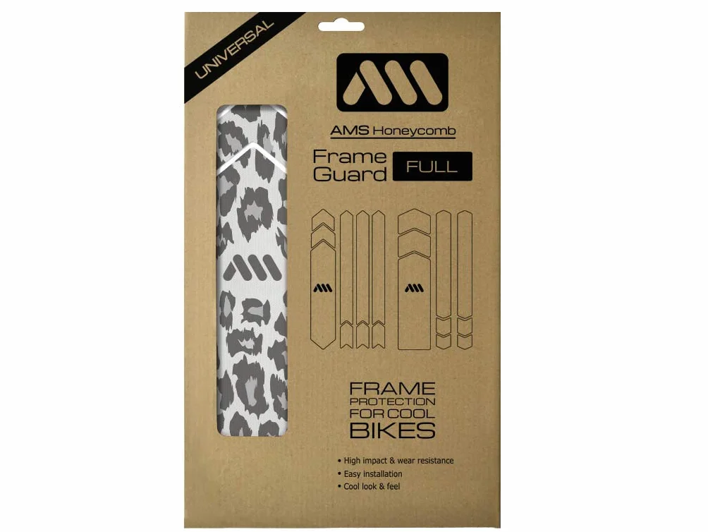 All Mountain Style | Protector Cuadro Bicicleta MTB | Protector Adhesivo Cuadro Bici Modelo Full con 18 Protectores | Protege tu Bicicleta de Arañazos y Golpes