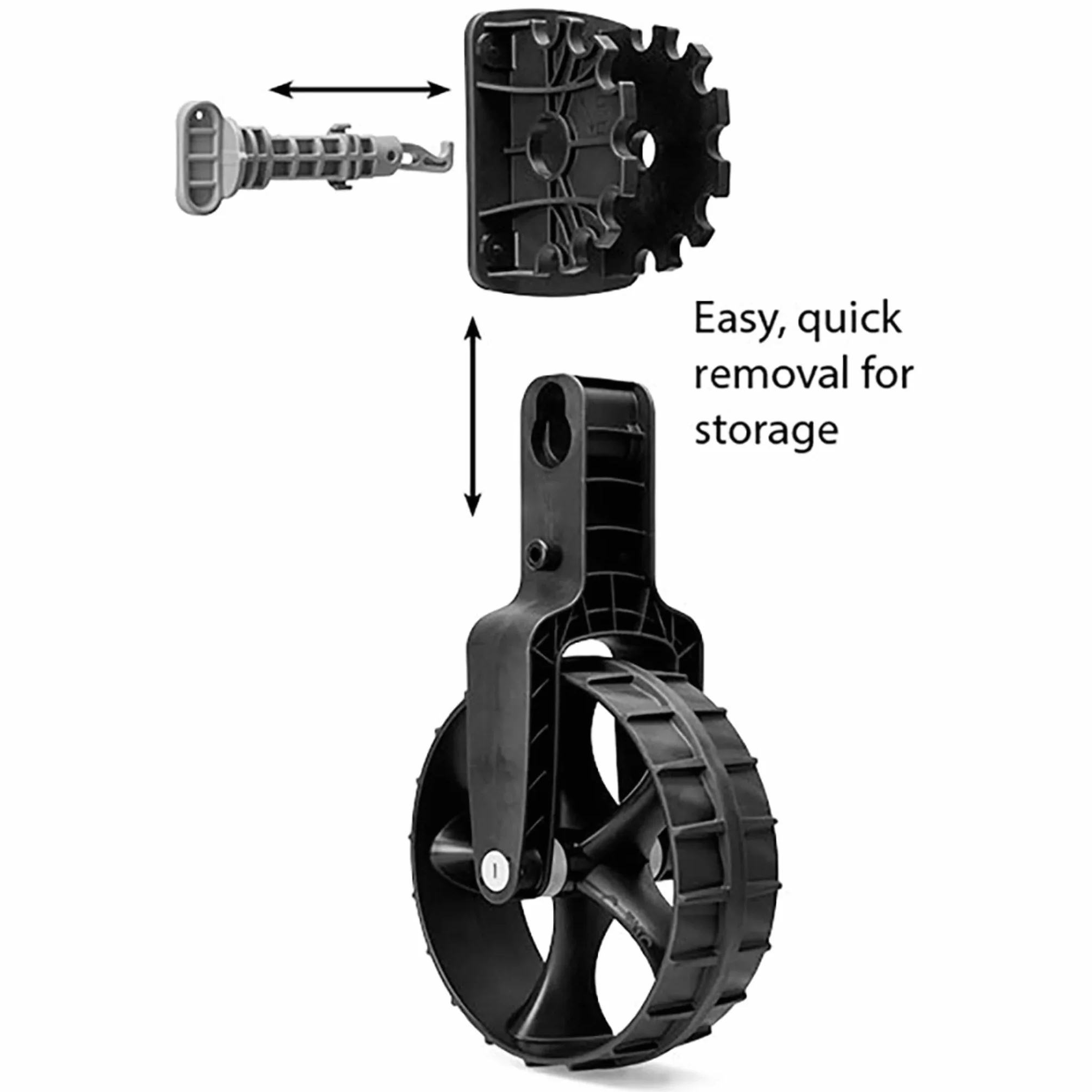 RAILBLAZA Dinghy Wheels - Ruedas para Dinghy (2)