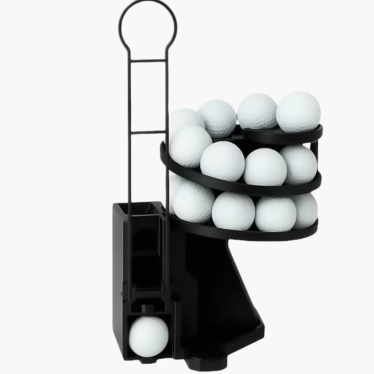 Dispensador de pelotas de golf, lanzador automático de pelotas de golf para simulación de entrenamiento de columpio, dispositivo de entrenamiento profesional y entretenimiento en el patio trasero