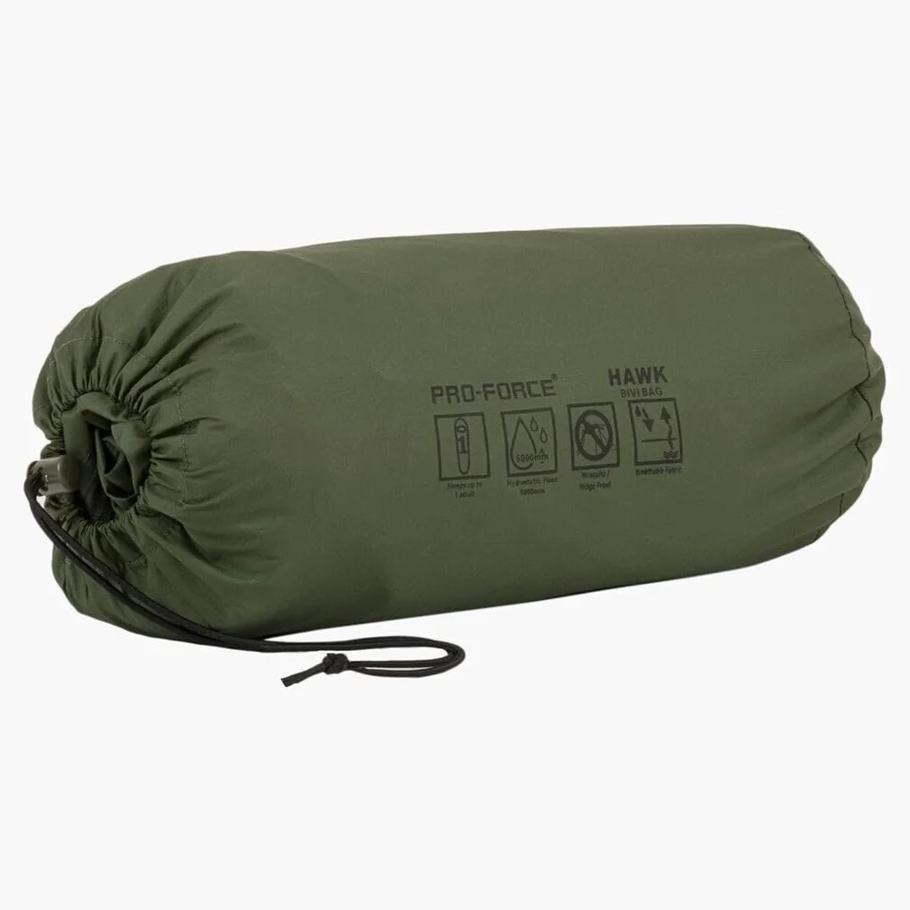 Highlander Hawk - Saco de vivac, Color Verde