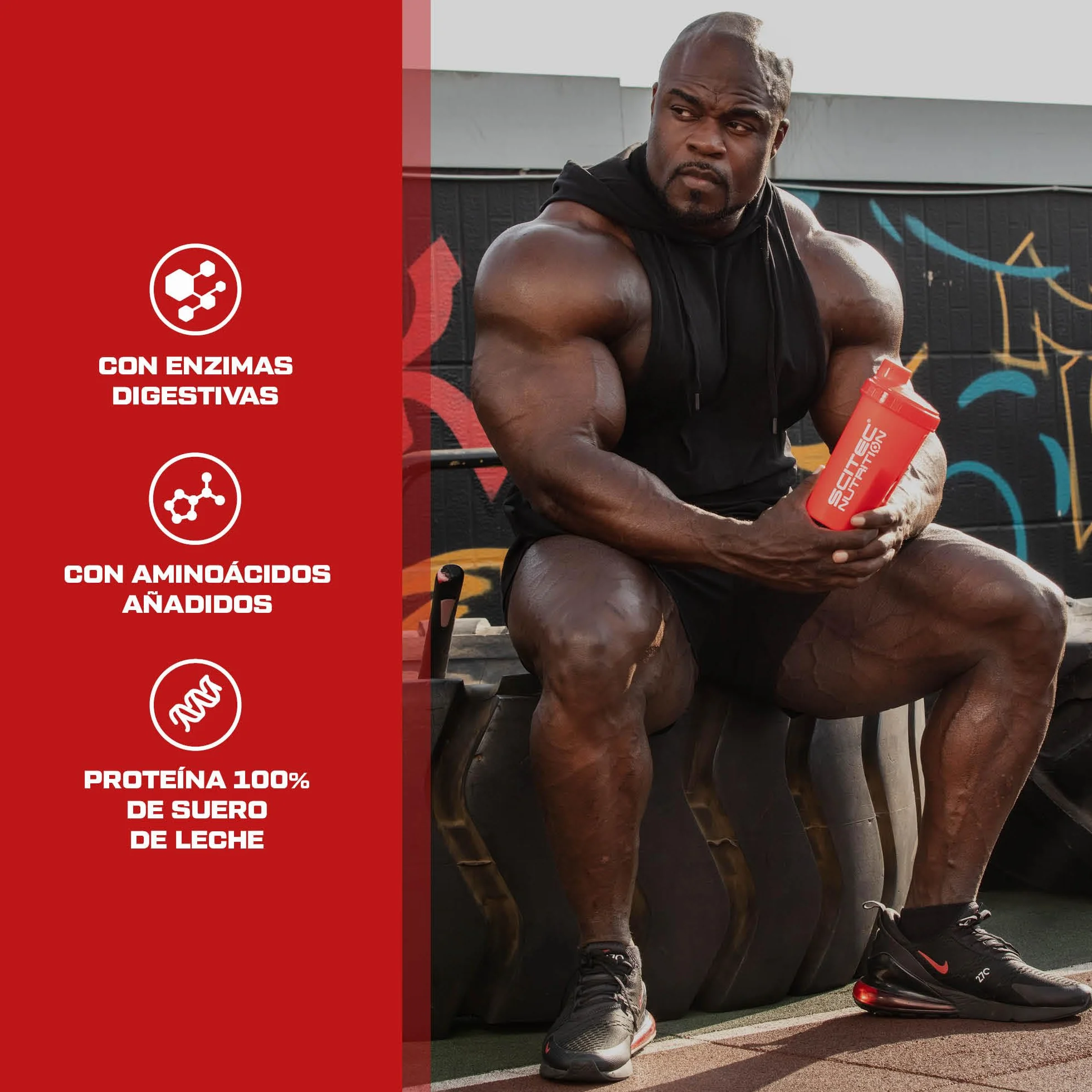 Scitec Nutrition 100% Whey Protein Professional 2.35 kg Chocolate Blanco