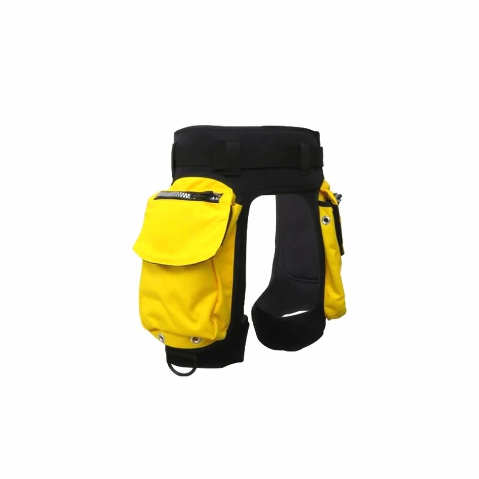 Pantalones cortos de buceo con bolsillos de neopreno de 3 mm ajustables en la cintura y las piernas para pesca subacuática, esnórquel, color negro, talla grande