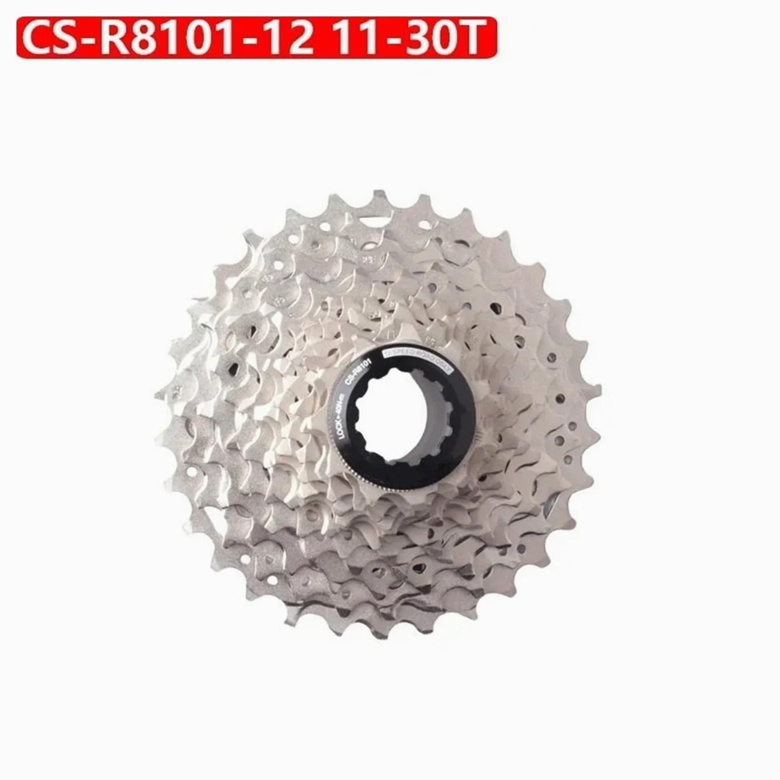 Compatible con Cassette Bicicleta CS-R8101-12 12s R8100 Compatible Rueda Libre HYPERGLIDE+ K7 Compatible Bicicletas Carretera 11-30T/11-34T Sprocket Cassettes y piñones