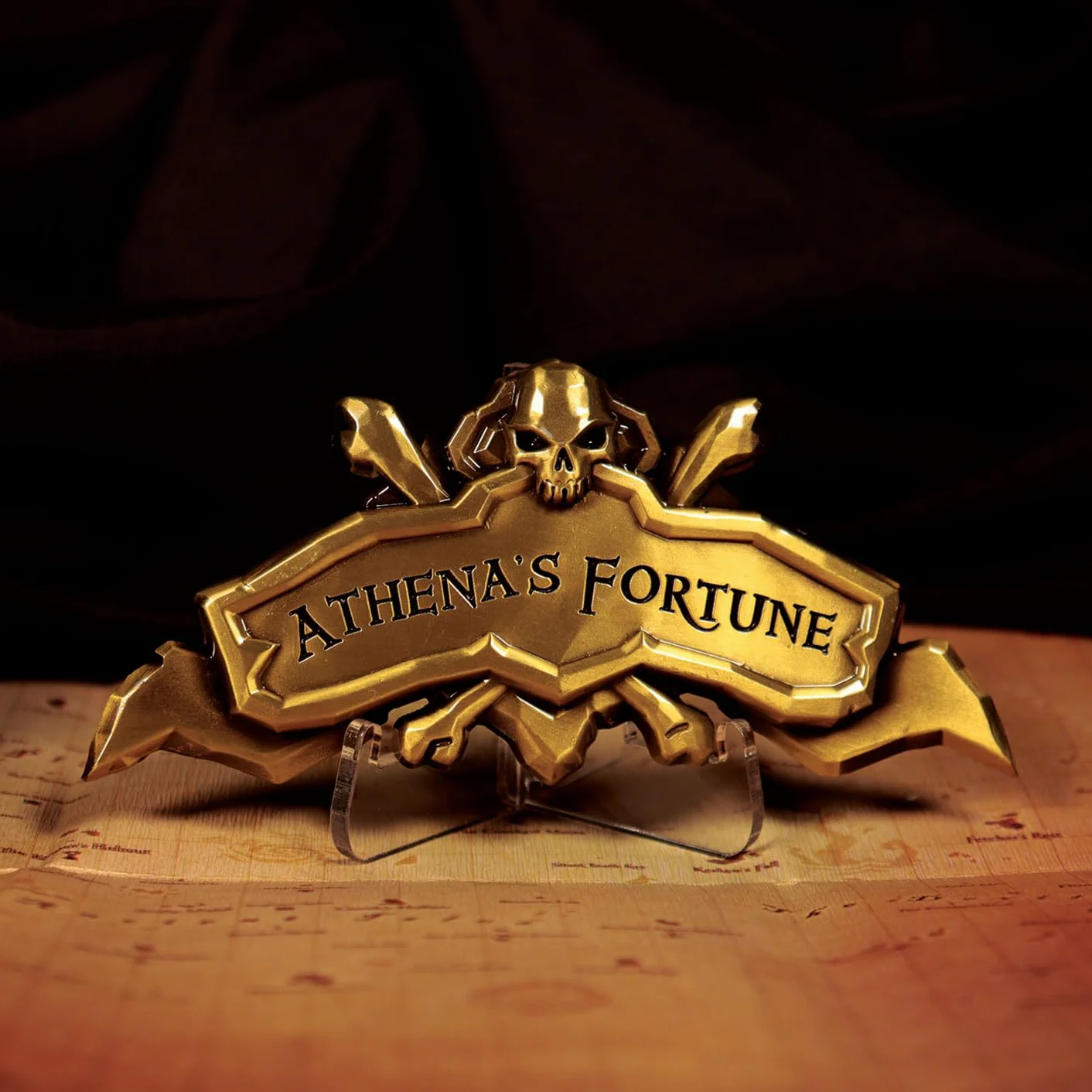 FaNaTtik Sea of Thieves - Placa Antigua de Barco de la Fortuna de Atenas