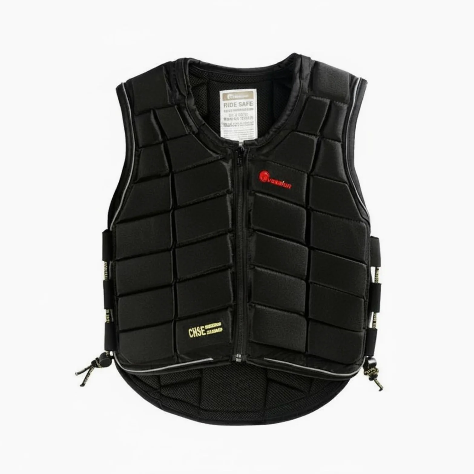 Chaleco de Ecuestre Chaleco Protector Chaleco de Equitación Protector de Torso Protector para Montar con Amortiguación de Golpes y Confección en